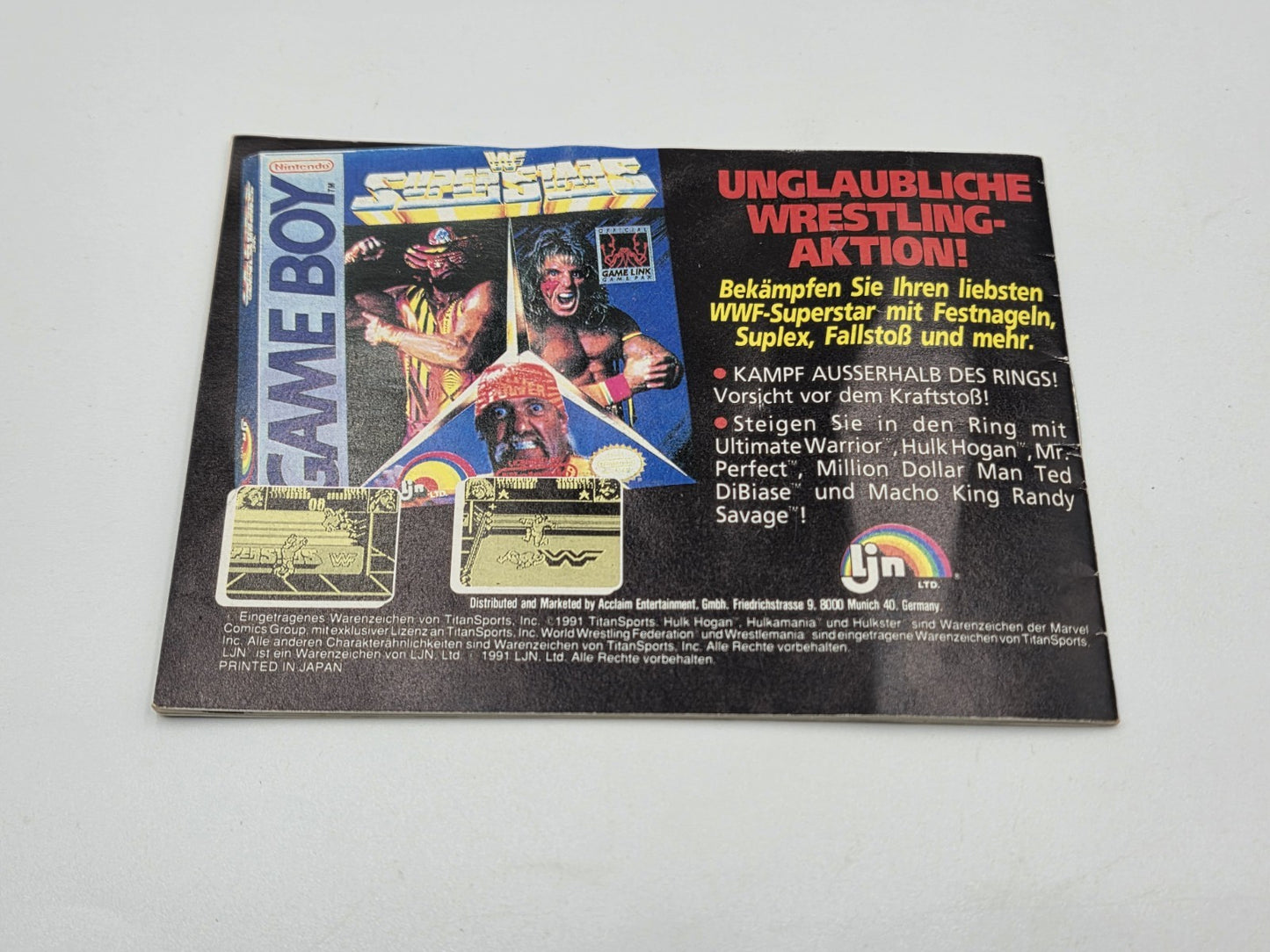 Nintendo Game Boy Classic Double Dragon II mit OVP und Anleitung NOE - T-Retro-Games
