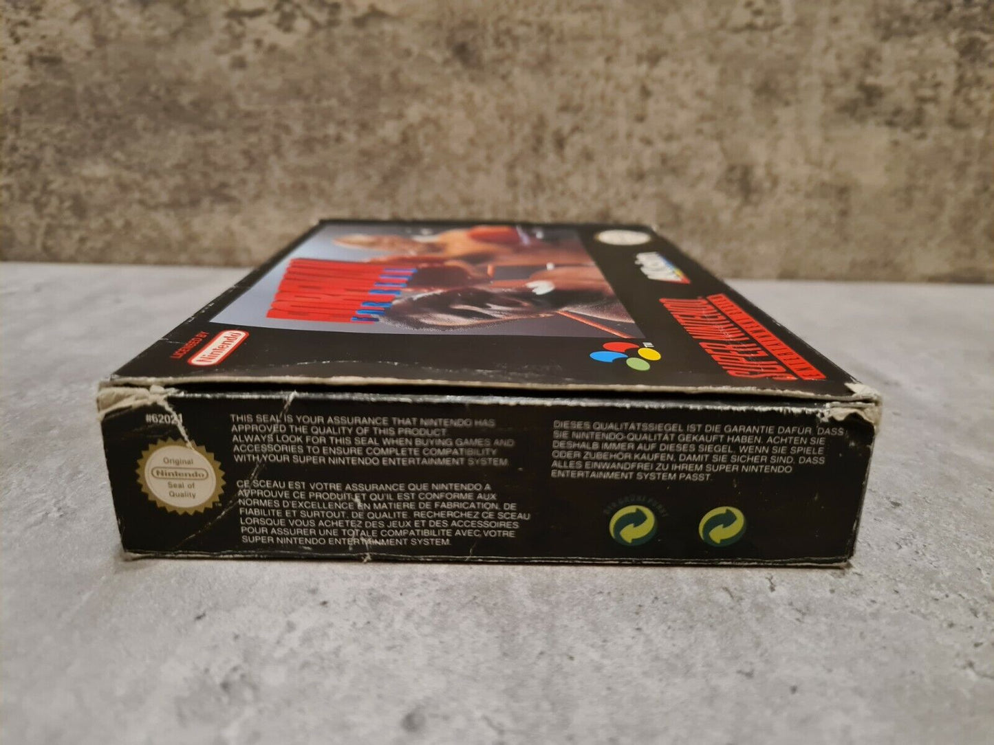 SNES Super Nintendo Foreman For Real mit OVP und Anleitung EUR - T-Retro-Games