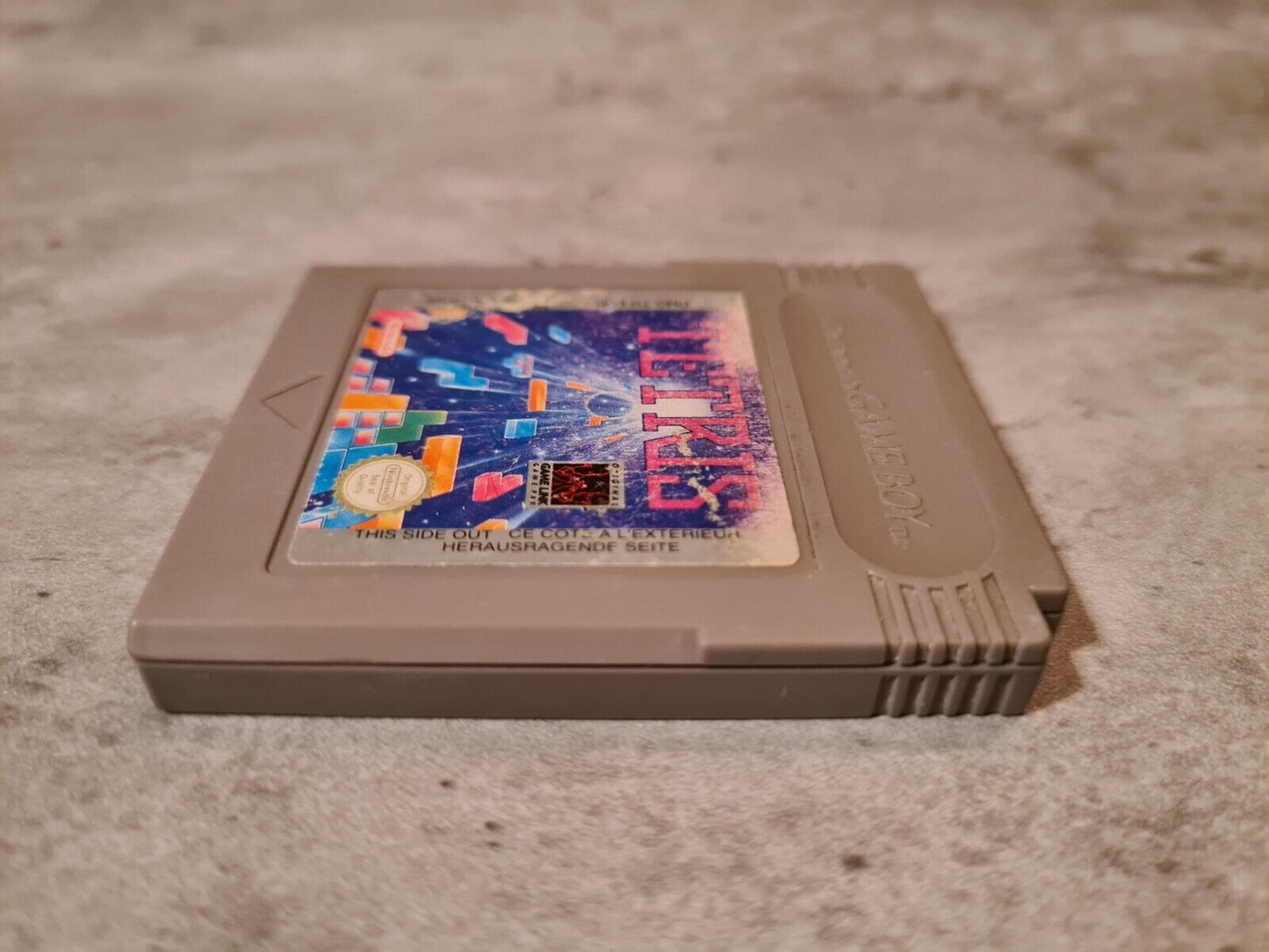Nintendo Gameboy Classic Spiel Tetris Modul EUR - T-Retro-Games