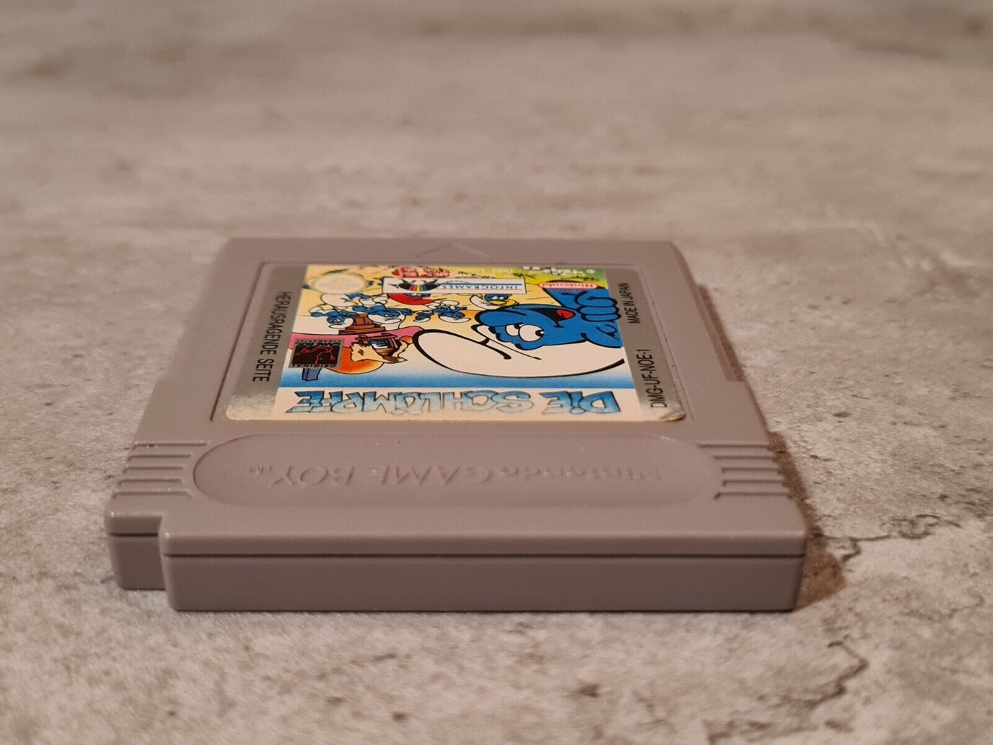 Nintendo Game Boy Classic Spiel Die Schlümpfe Modul NOE - T-Retro-Games