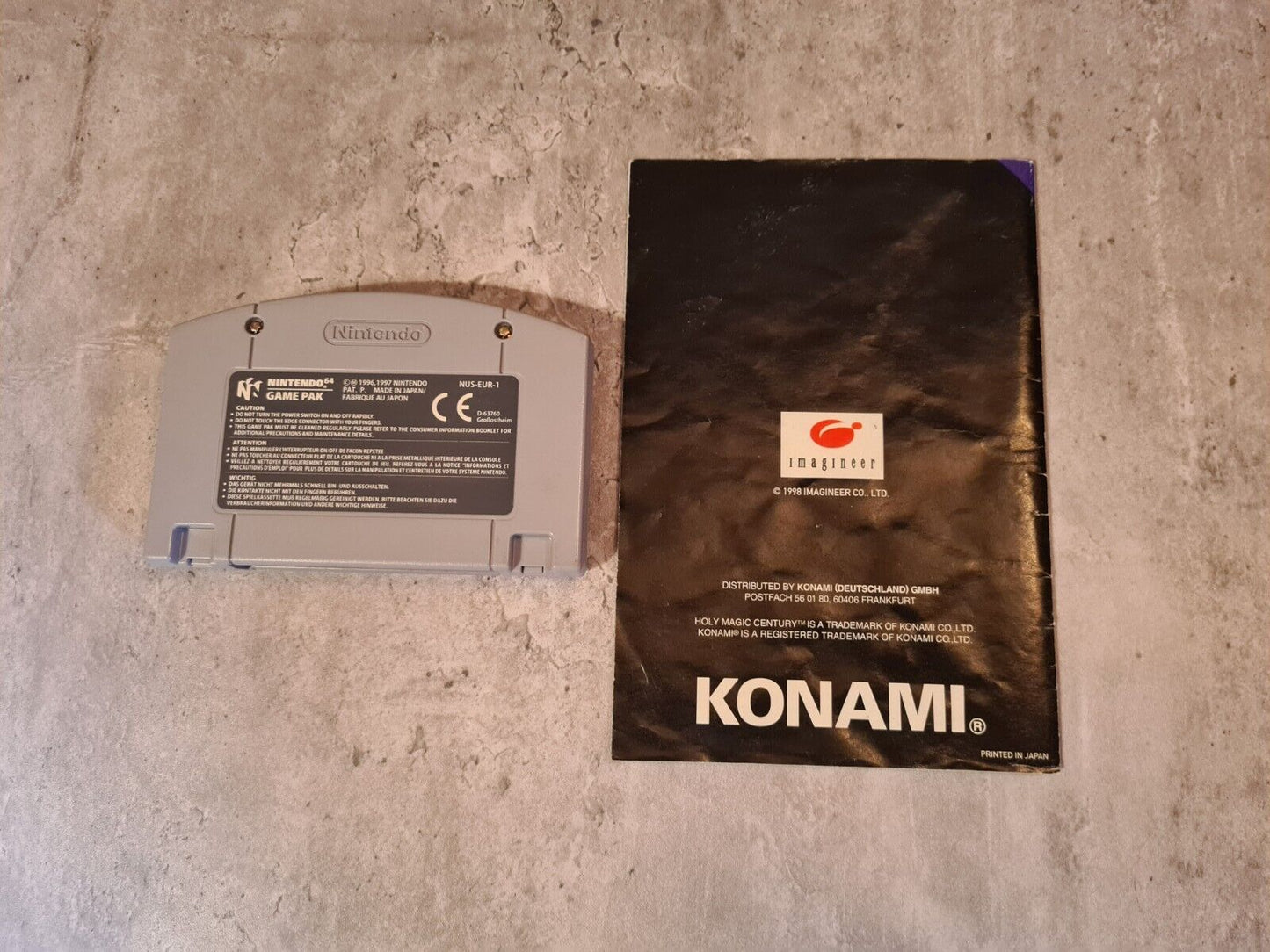 N64 Nintendo 64 Holy Magic Century mit OVP und Anleitung NOE - T-Retro-Games