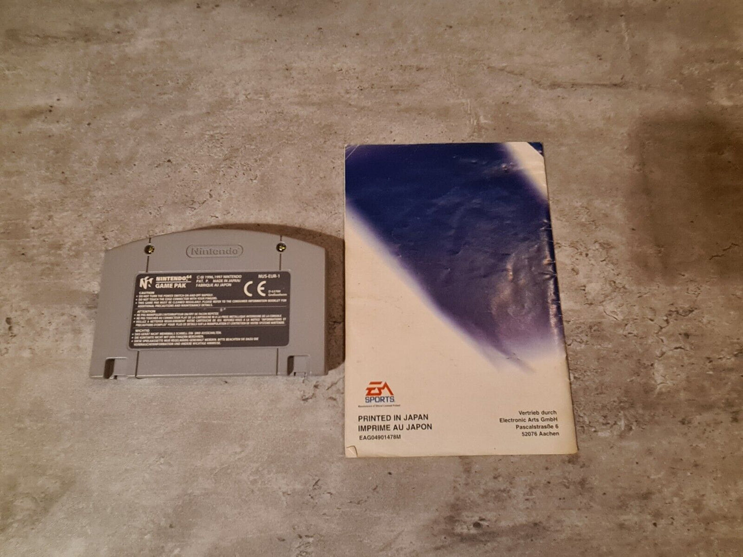 N64 Nintendo 64 Frankreich 98 Die Fußball-WM mit OVP und Anleitung NOE - T-Retro-Games