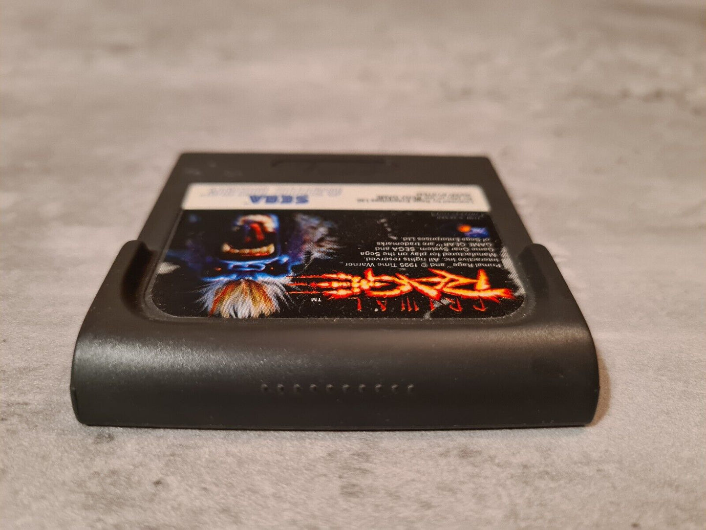 Sega Game Gear Primal Rage Modul - T-Retro-Games