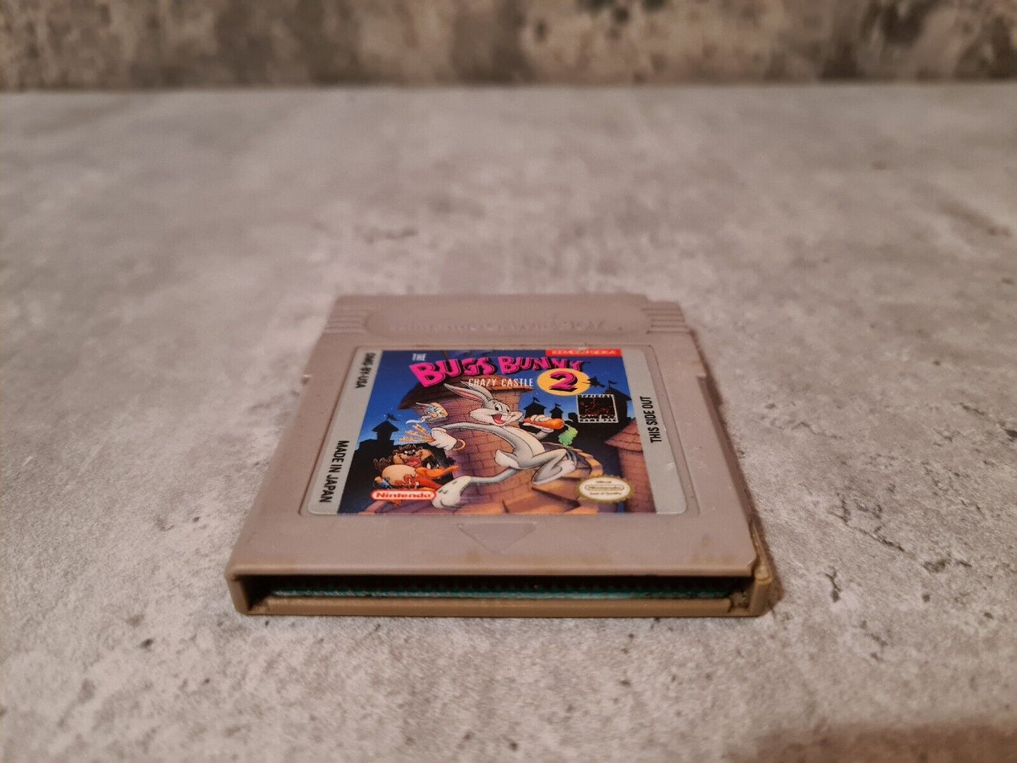 Nintendo Gameboy Classic Spiel Bugs Bunny Crazy Castle 2 Modul USA - T-Retro-Games