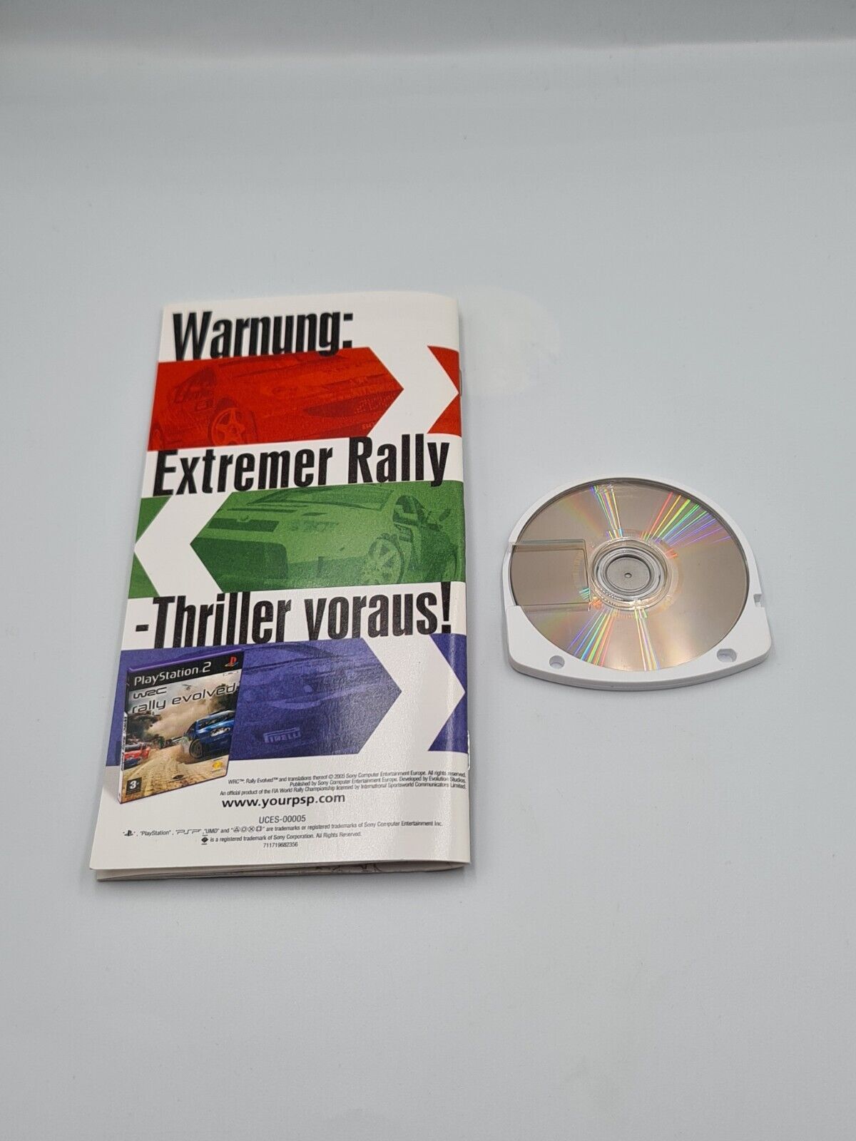 Sony PSP Spiel WRC World Rally Championship mit OVP und Anleitung Deutsch - T-Retro-Games