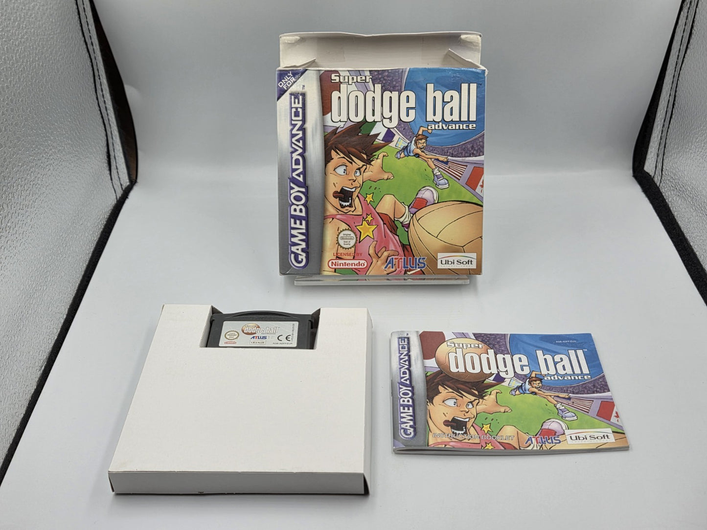 Nintendo Game Boy Advance Super Dodge Ball Advance mit OVP und Anleitung EUR