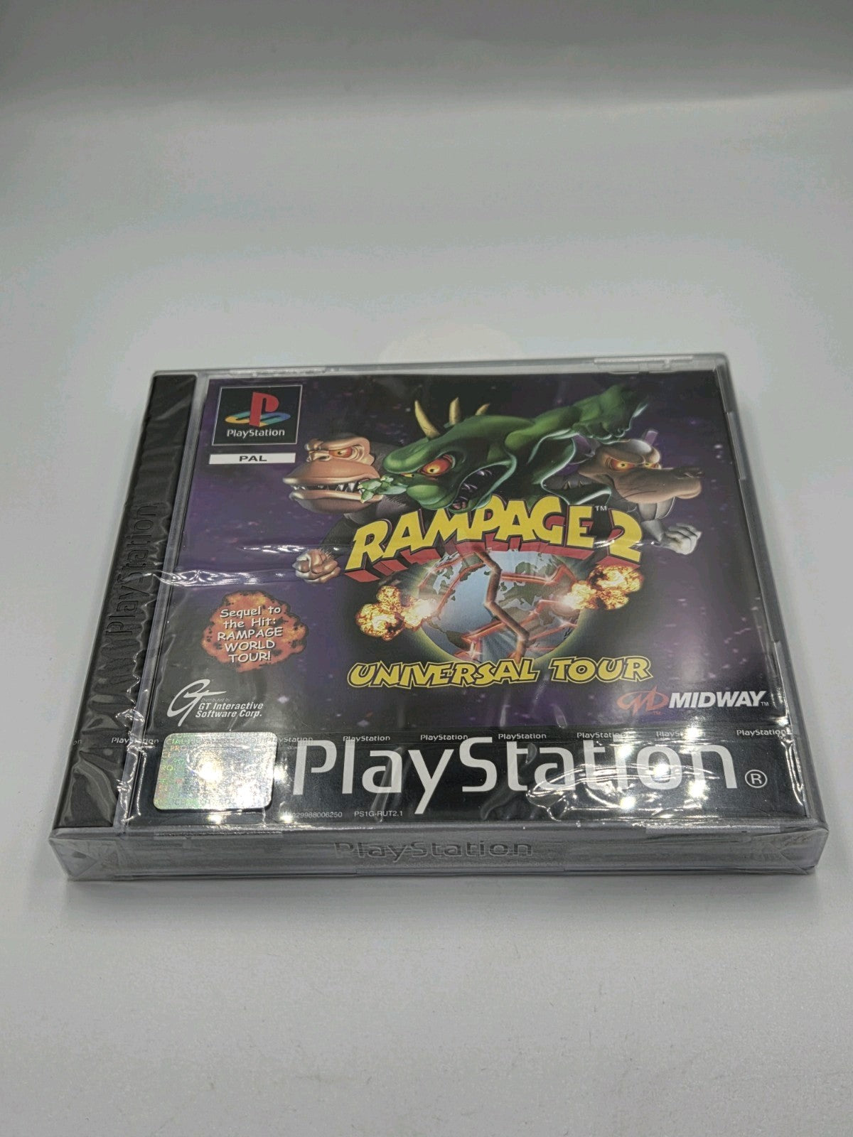 PS1 Playstation 1 Rampage 2 Universal Tour Sealed Neu New Multilingual
