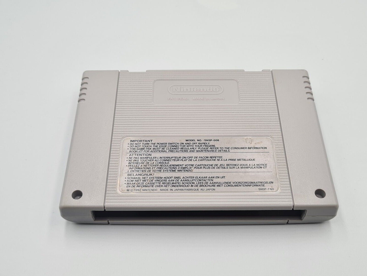 SNES Super Nintendo Dragon Ball Z Ultime Menace mit OVP und Anleitung FRA - T-Retro-Games