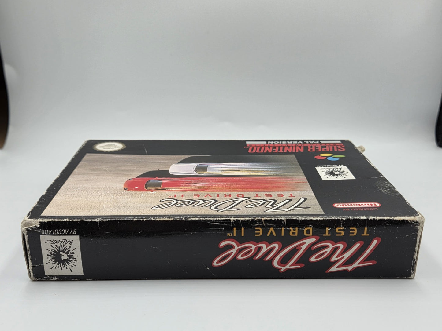 SNES Super Nintendo The Duel Test Drive II mit OVP und Anleitung NOE