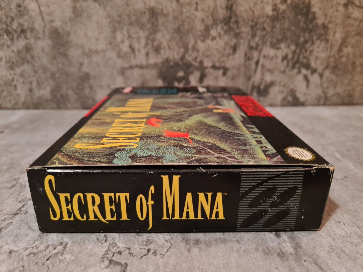SNES Super Nintendo Secret of Mana mit OVP und Anleitung + Poster NTSC USA - T-Retro-Games