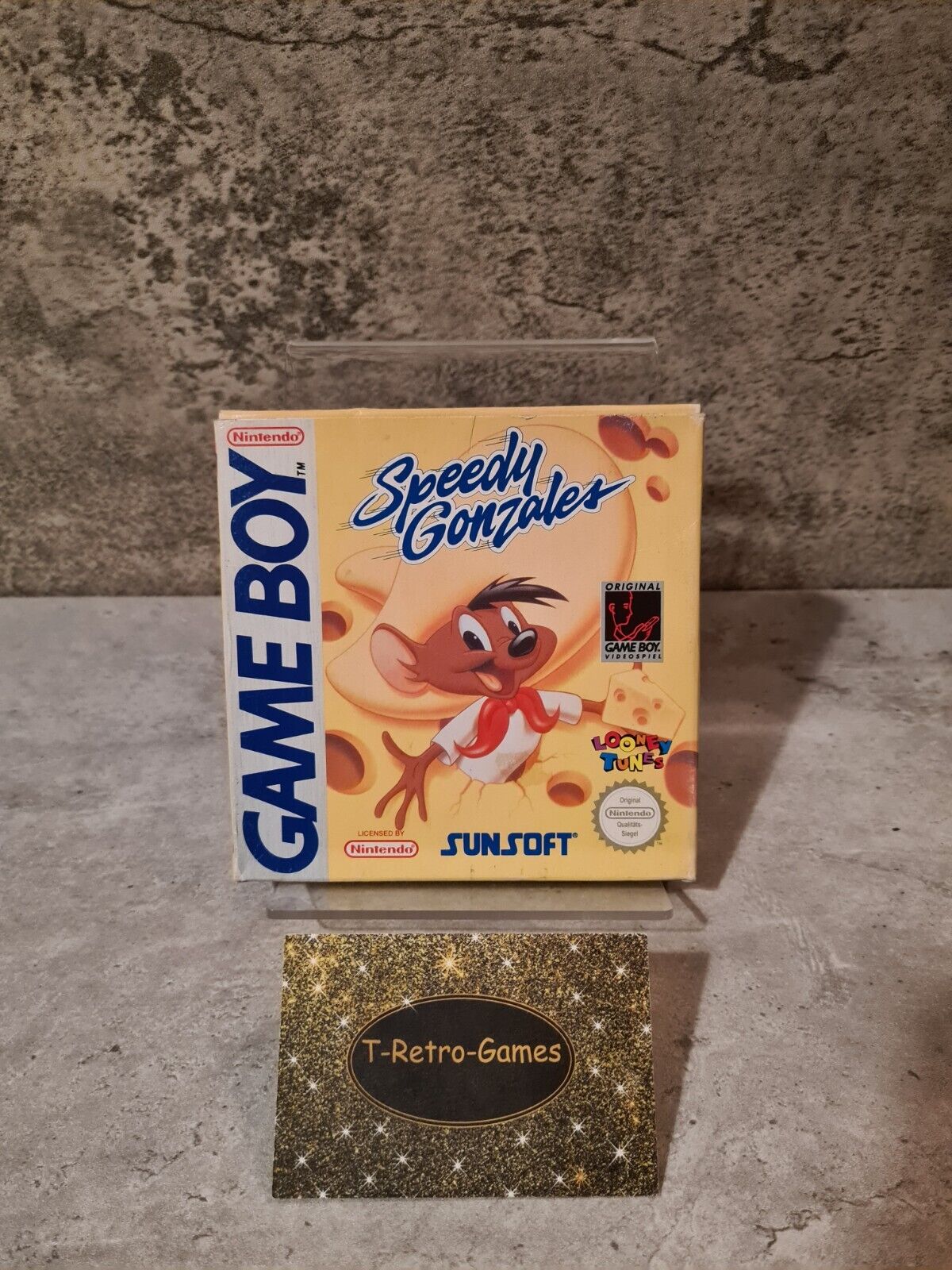 Nintendo Game Boy Classic Speedy Gonzales mit OVP und Anleitung NOE - T-Retro-Games
