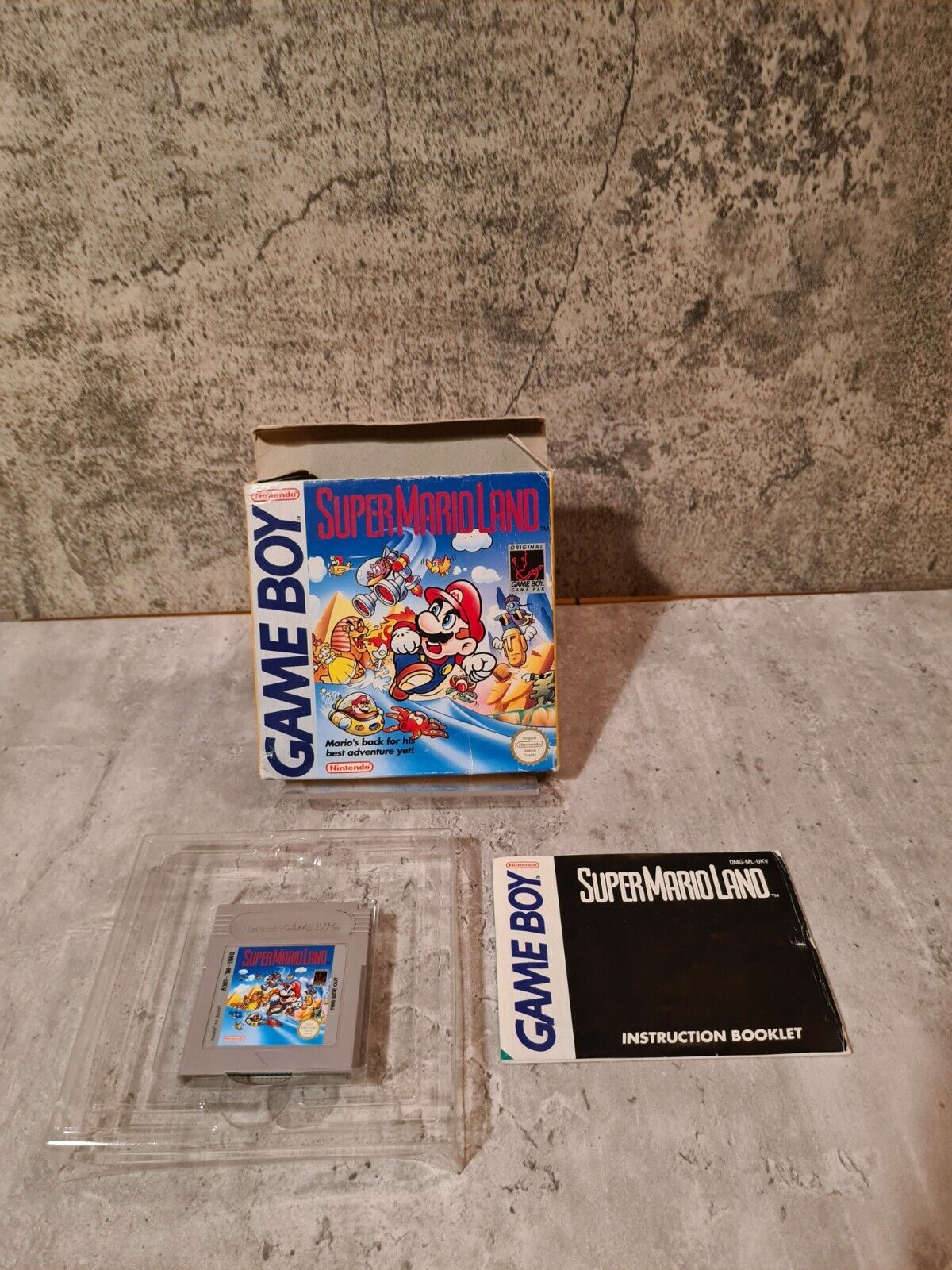 Nintendo Gameboy Super Mario Land mit OVP und Anleitung UKV - T-Retro-Games