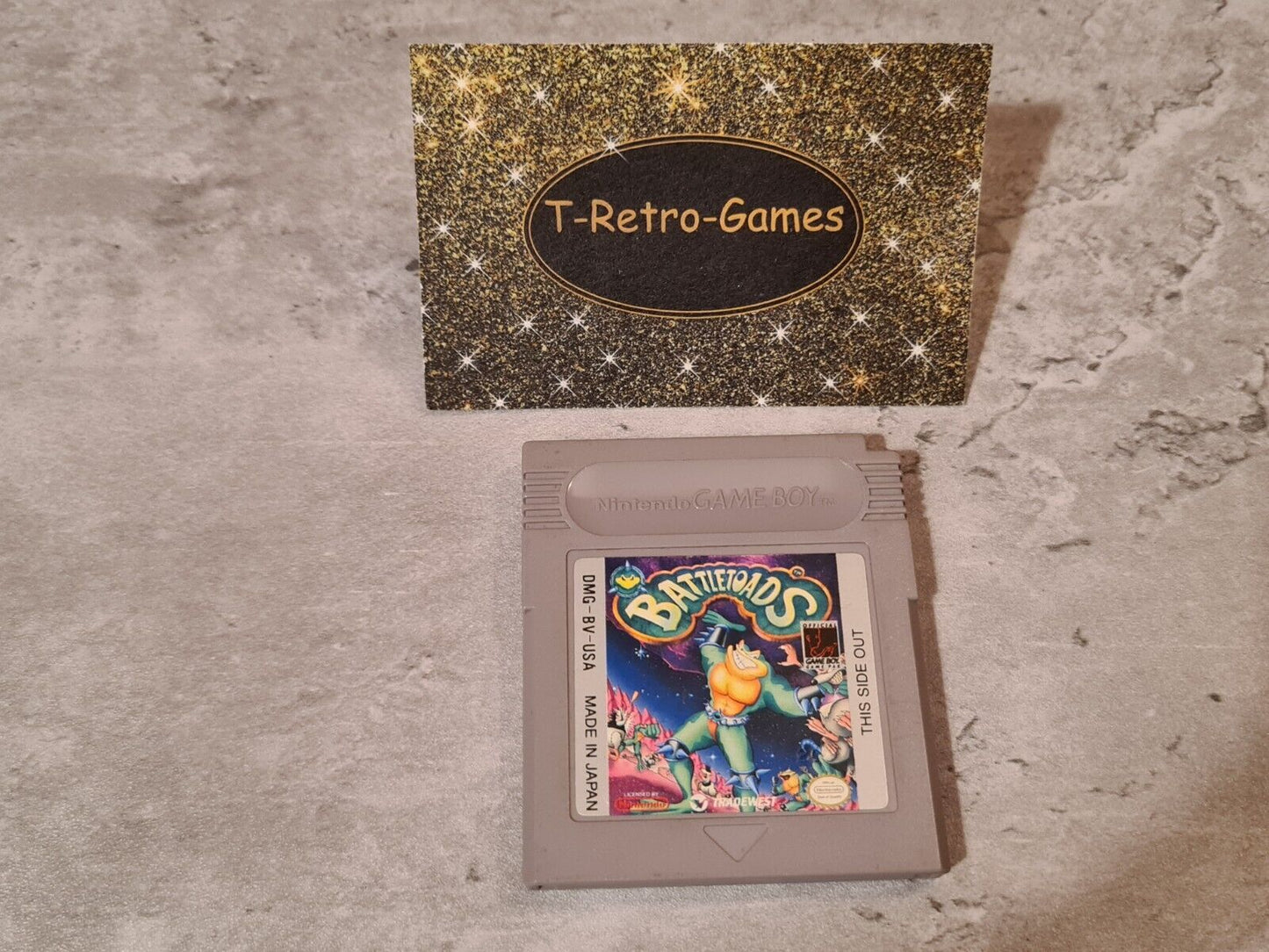 Nintendo Game Boy Classic Spiel Battletoads Modul USA - T-Retro-Games