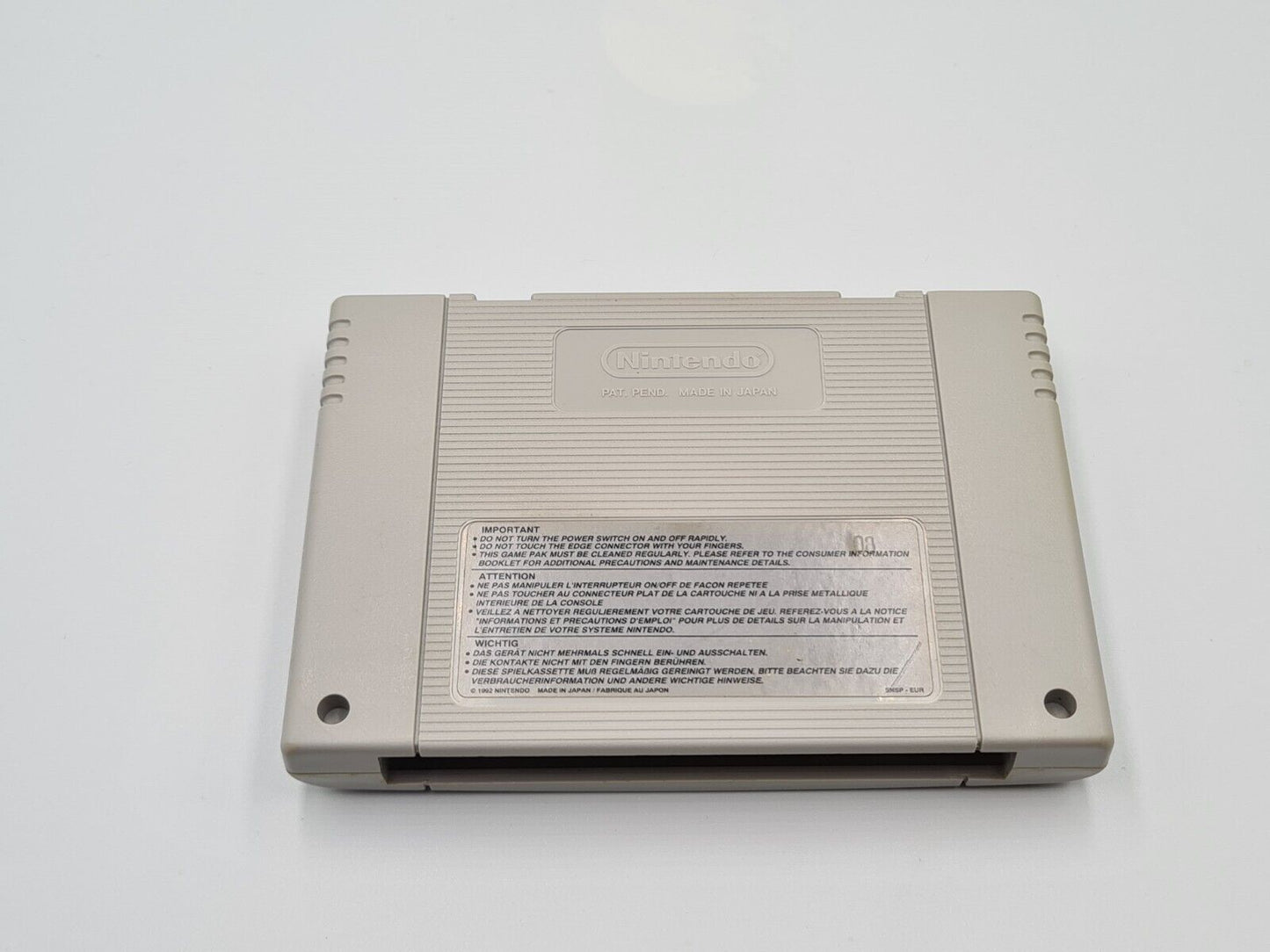 SNES Super Nintendo Street Fighter Alpha 2 mit OVP und Anleitung NOE - T-Retro-Games