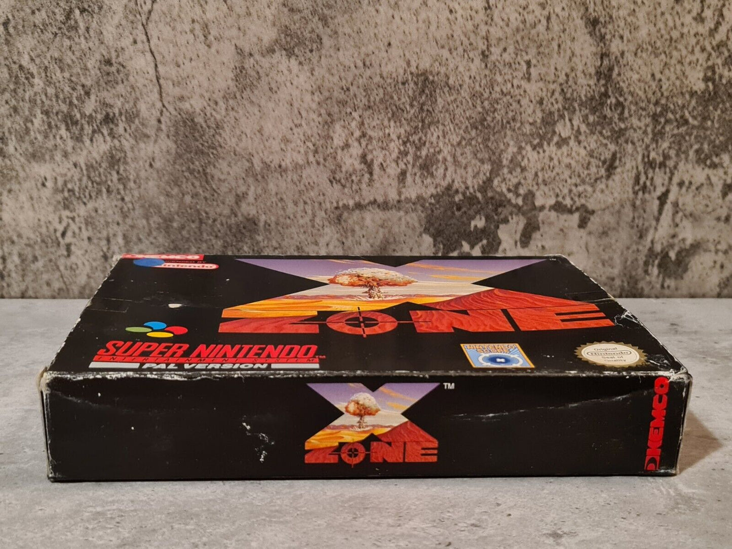 SNES Super Nintendo X-Zone mit OVP und Anleitung SCN - T-Retro-Games