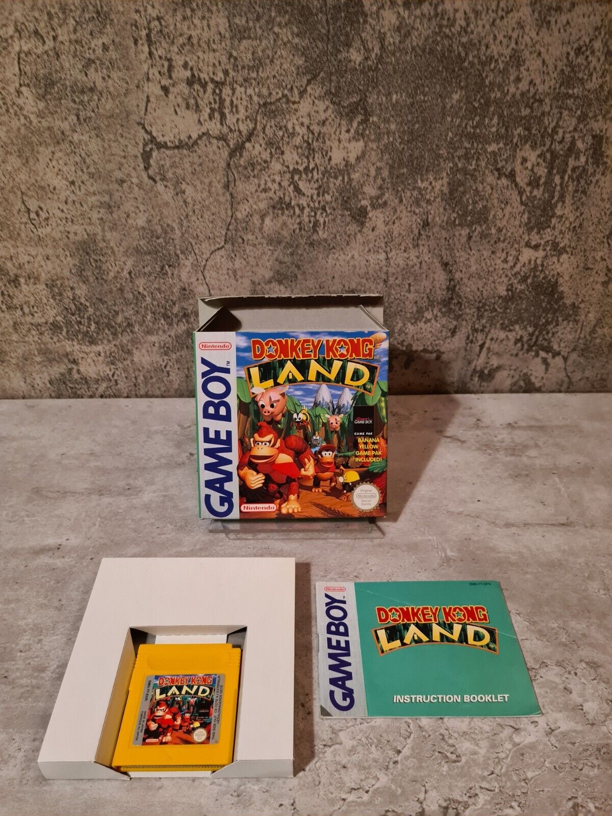 Nintendo Game Boy Donkey Kong Land mit OVP und Anleitung GPS - T-Retro-Games