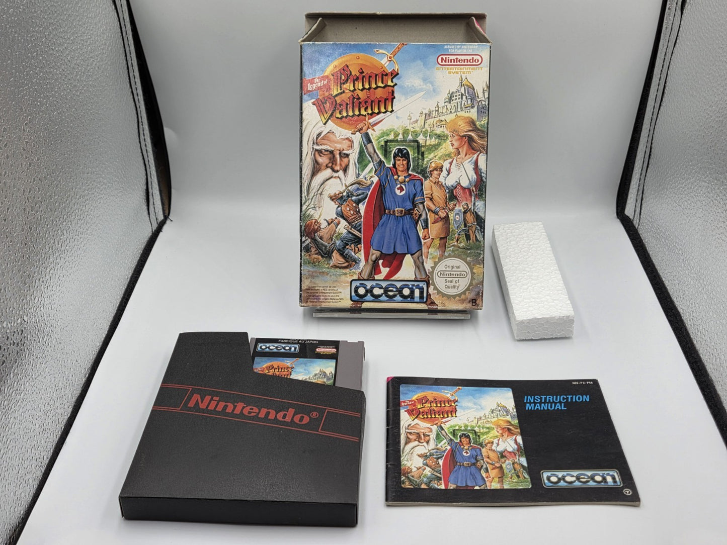 NES The Legend of Prince Valiant mit OVP und Anleitung FRA