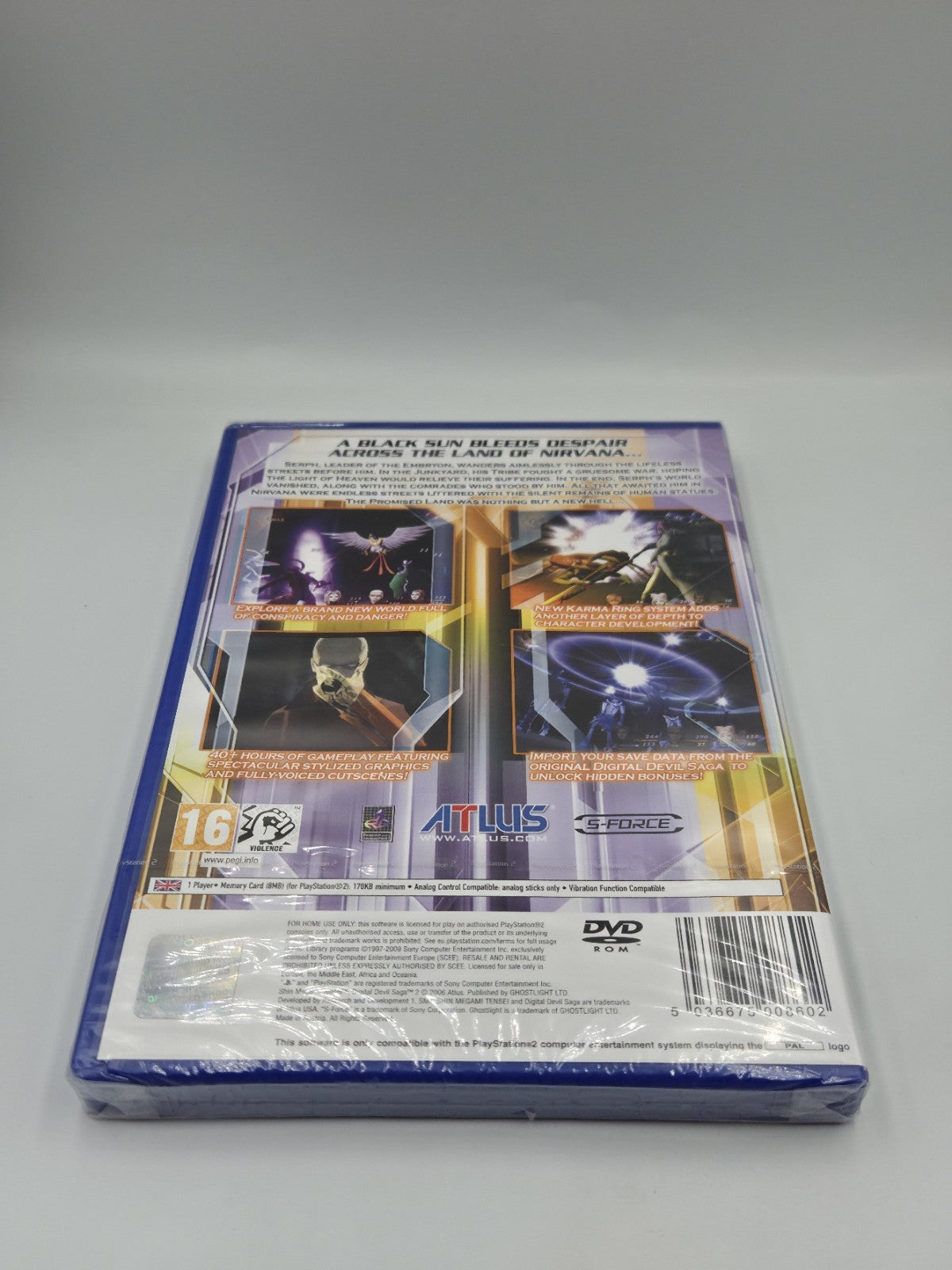 PS2 Playstation 2 Spiel Shin Megami Tensei: Digital Devil Saga 2 Sealed Englisch