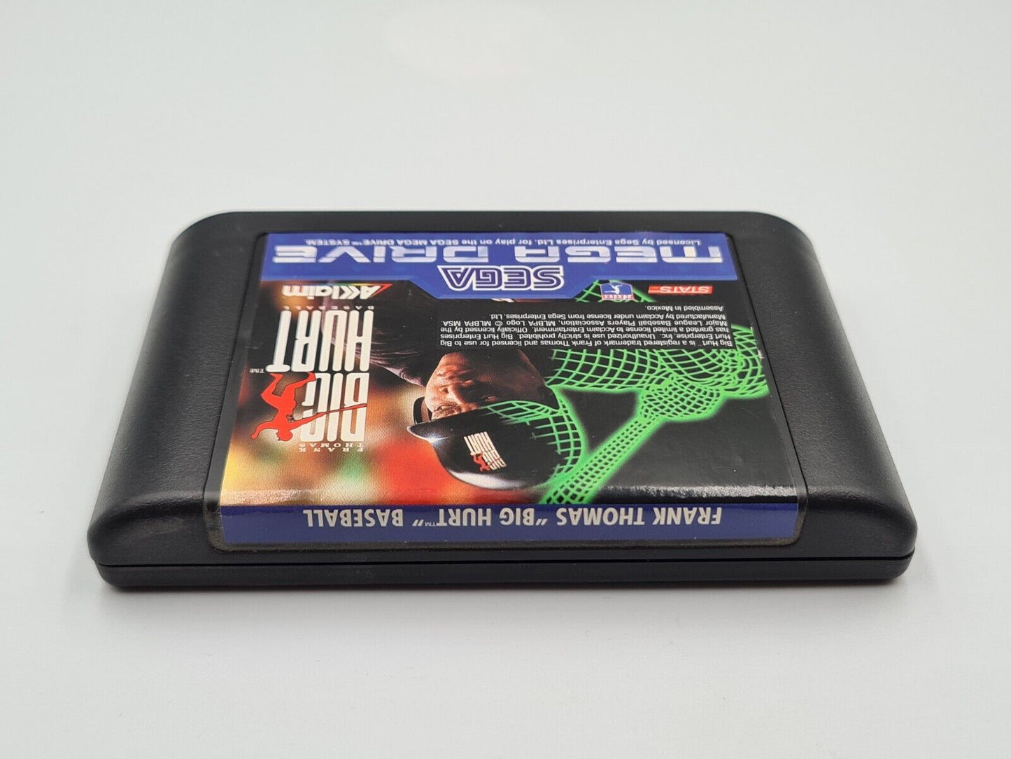 Sega Mega Drive Frank Thomas Big Hurt Baseball + OVP + Anleitung Multi Language - T-Retro-Games