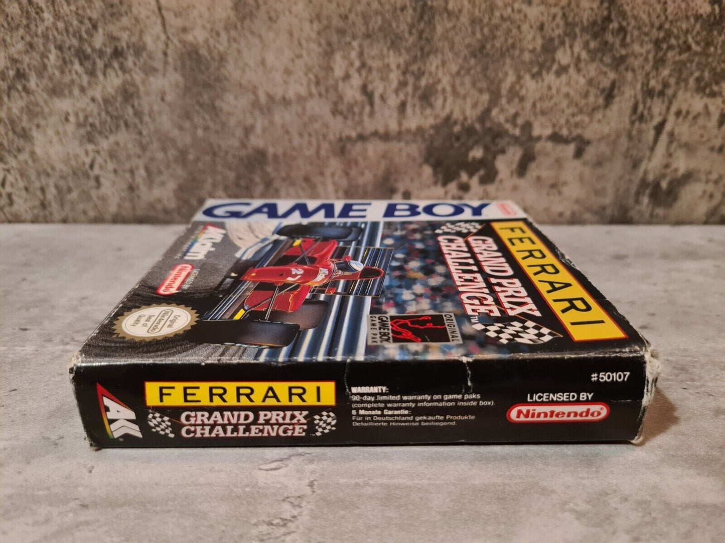 Nintendo Game Boy Classic Ferrari Grand Prix Challenge mit OVP und Anleitung NOE - T-Retro-Games