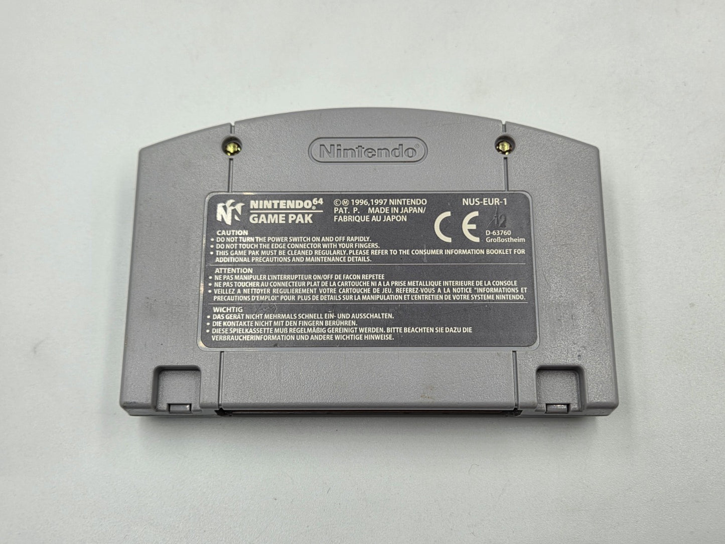 N64 Nintendo 64 GT64 Championship Edition mit OVP und Anleitung EUR