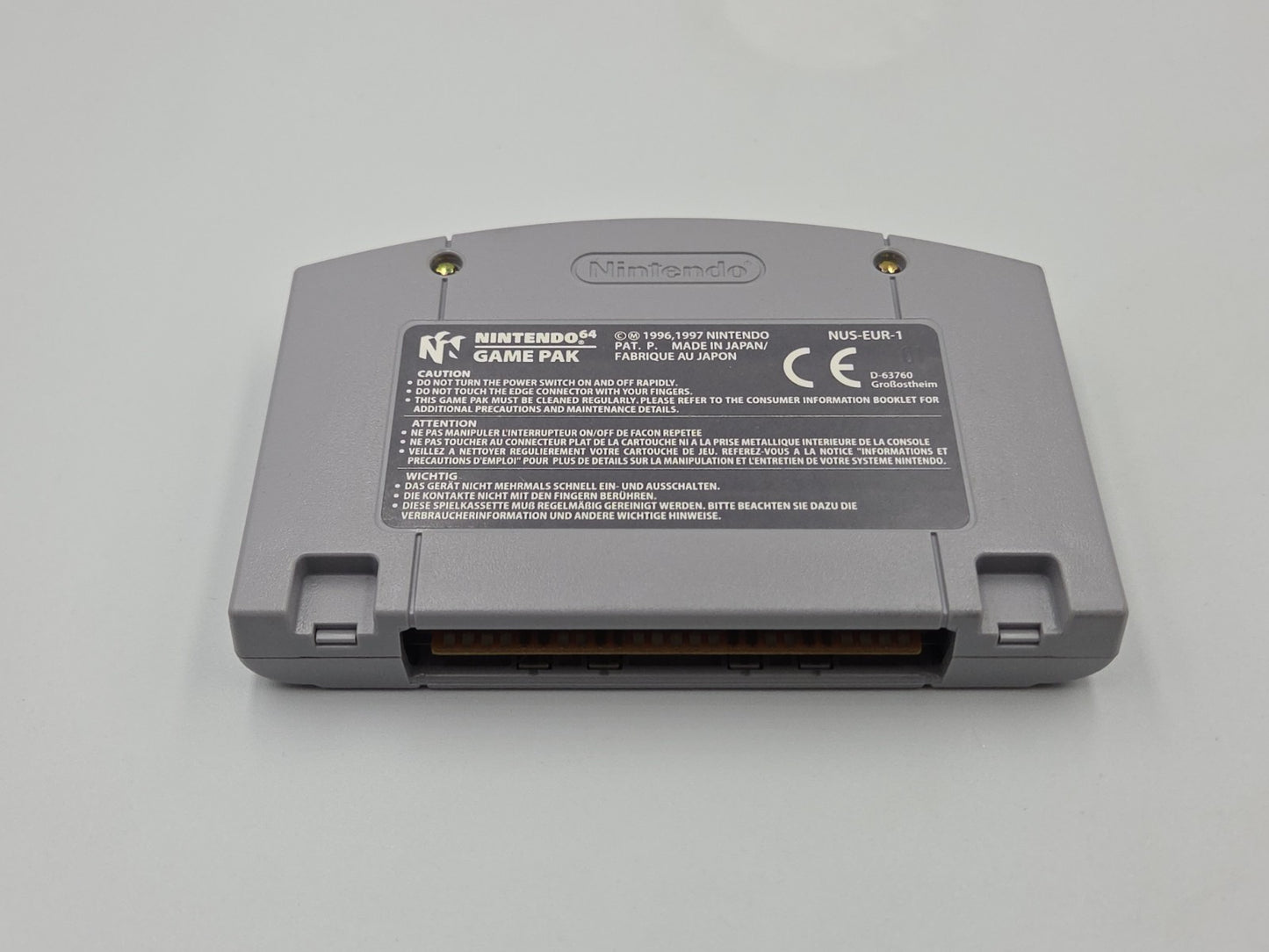 N64 Nintendo 64 Spiel Snowboard Kids mit OVP und Anleitung EUR