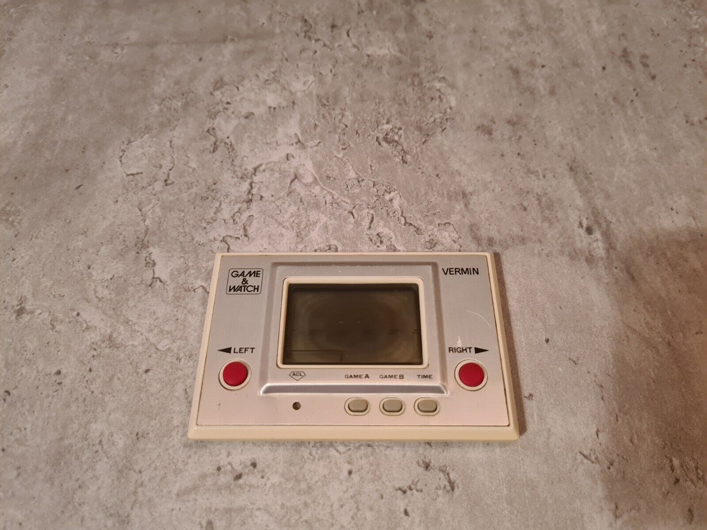 Nintendo Game & Watch Vermin OVP MT-03 1980 - T-Retro-Games