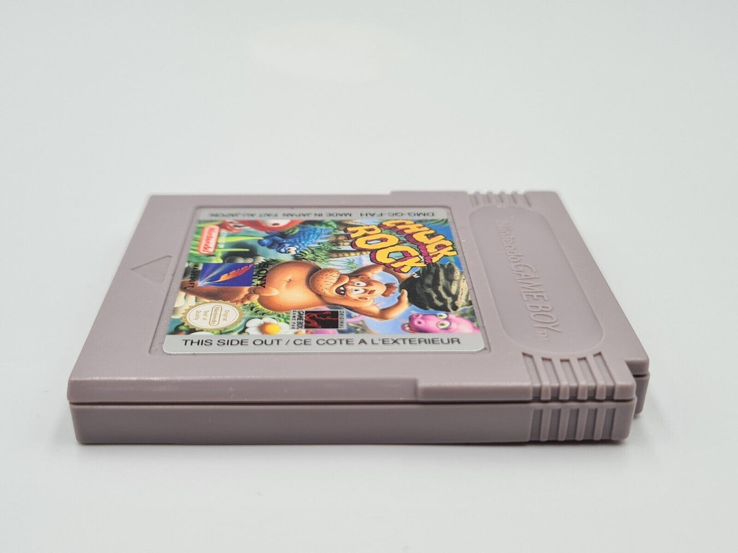 Nintendo Gameboy Classic Spiel Chuck Rock Modul FAH - T-Retro-Games