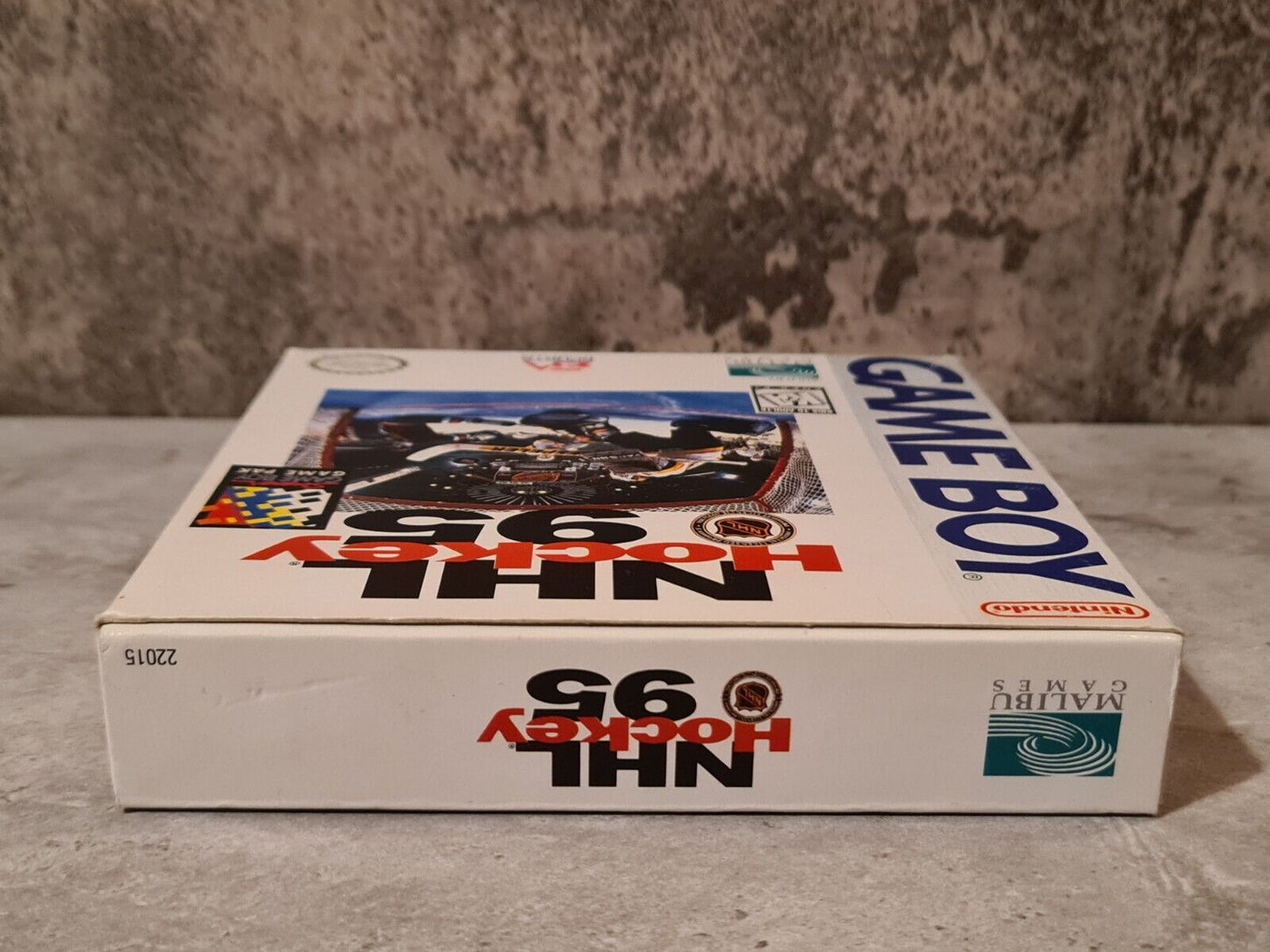 Nintendo Game Boy Classic Spiel NHL Hockey 95 mit OVP und Anleitung + Poster USA - T-Retro-Games