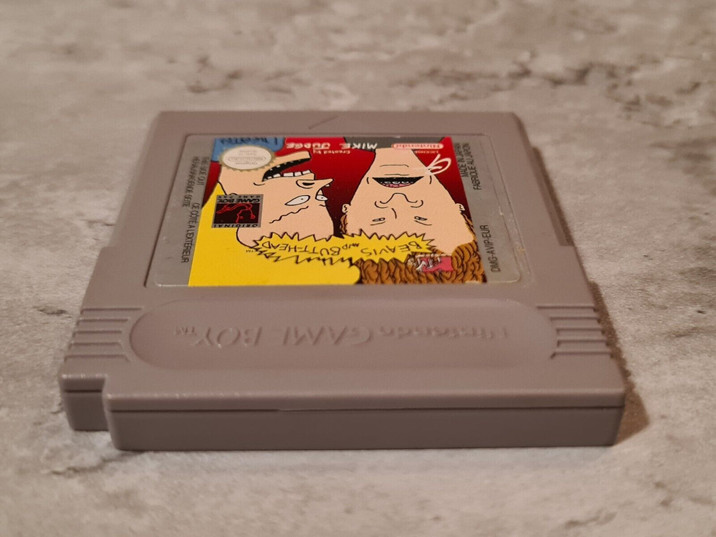 Nintendo Game Boy Classic Spiel Beavis and Butt-Head Modul EUR - T-Retro-Games