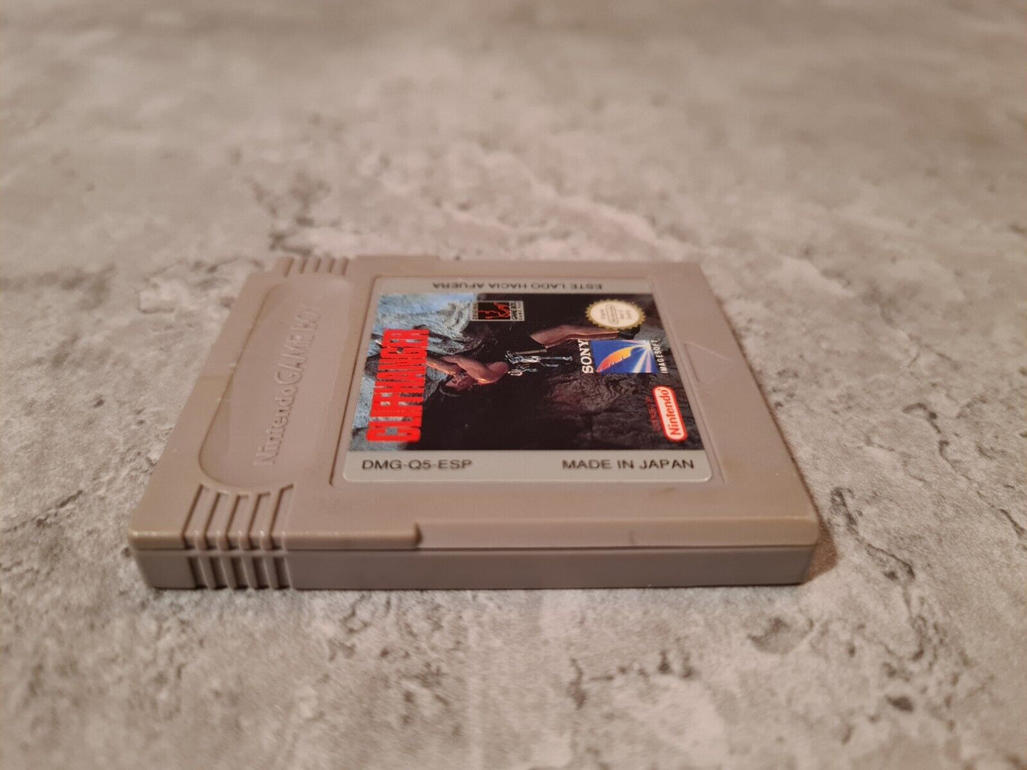 Nintendo Gameboy Classic Spiel Cliffhanger Modul ESP - T-Retro-Games