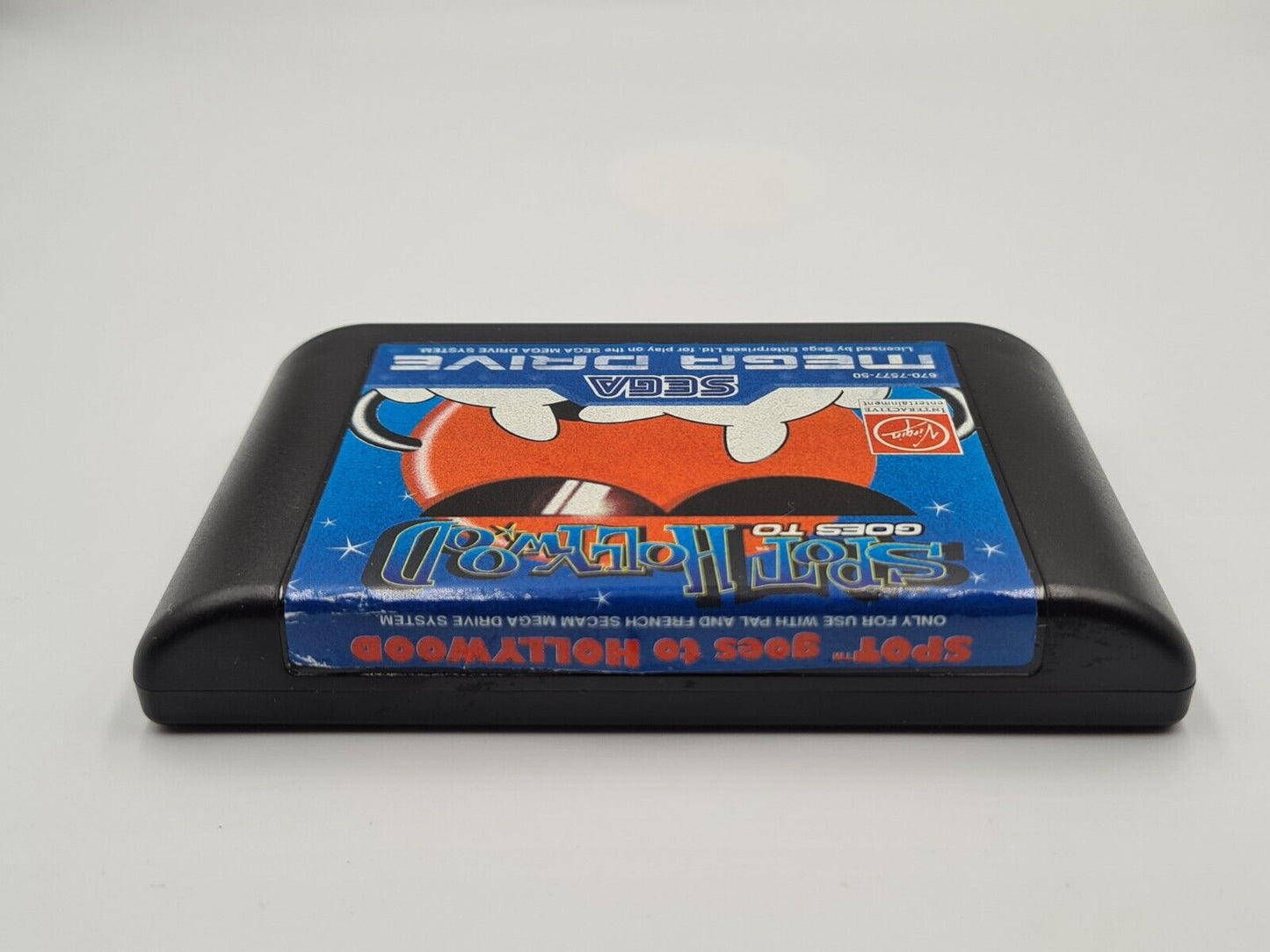 Sega Mega Drive Spot goes to Hollywood mit OVP und Anleitung Multi Language - T-Retro-Games