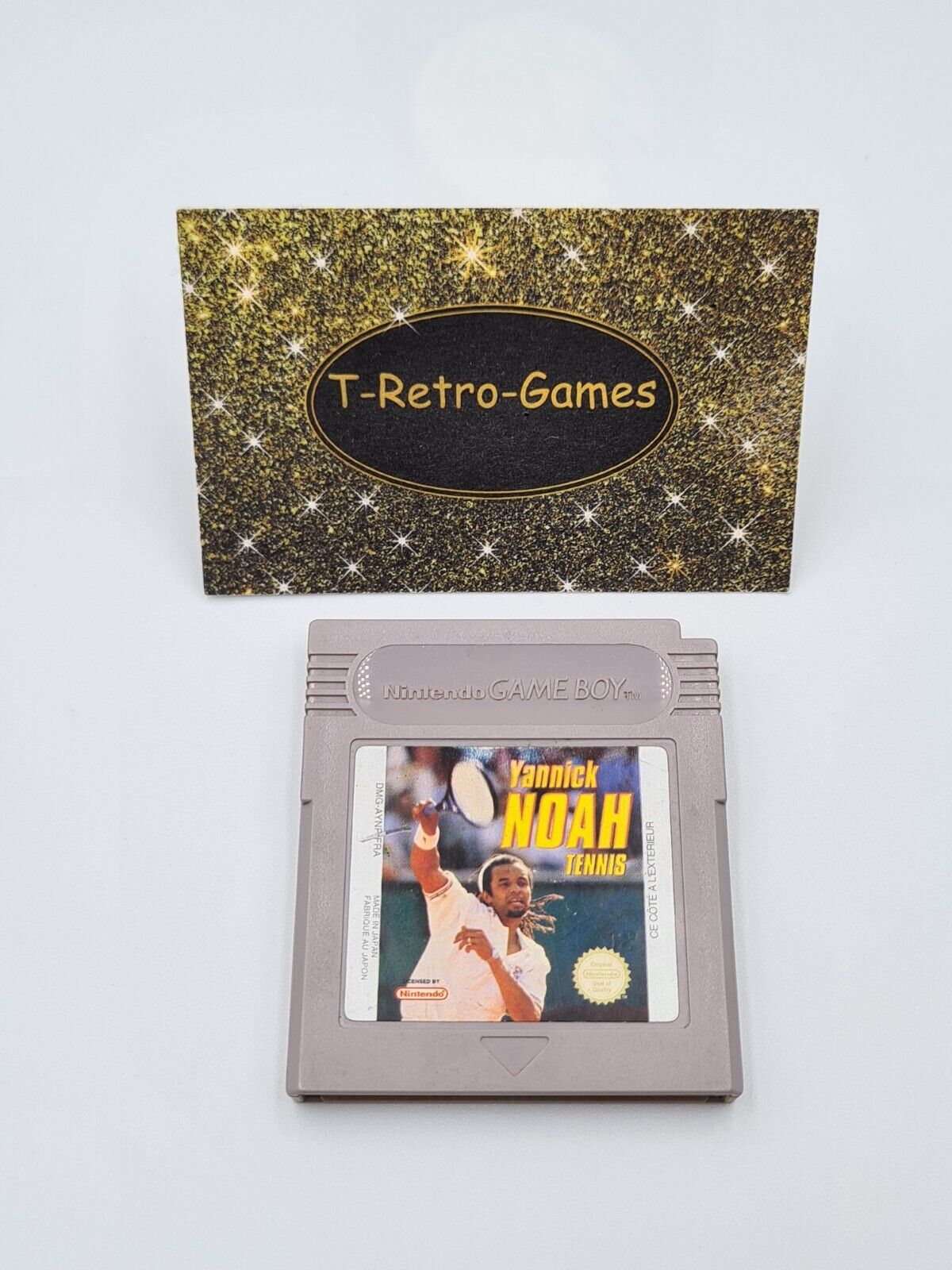 Nintendo Game Boy Classic Spiel Yannick Noah Tennis Modul FRA - T-Retro-Games