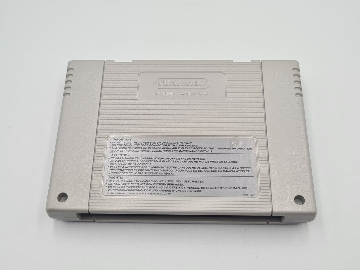 SNES Super Nintendo Phantom 2040 mit OVP und Anleitung EUR - T-Retro-Games