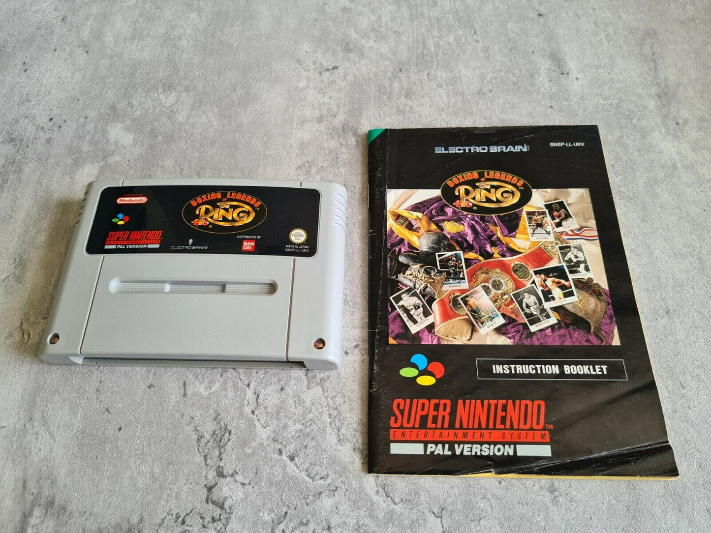 SNES Super Nintendo Boxing Legends of The Ring mit OVP und Anleitung UKV - T-Retro-Games