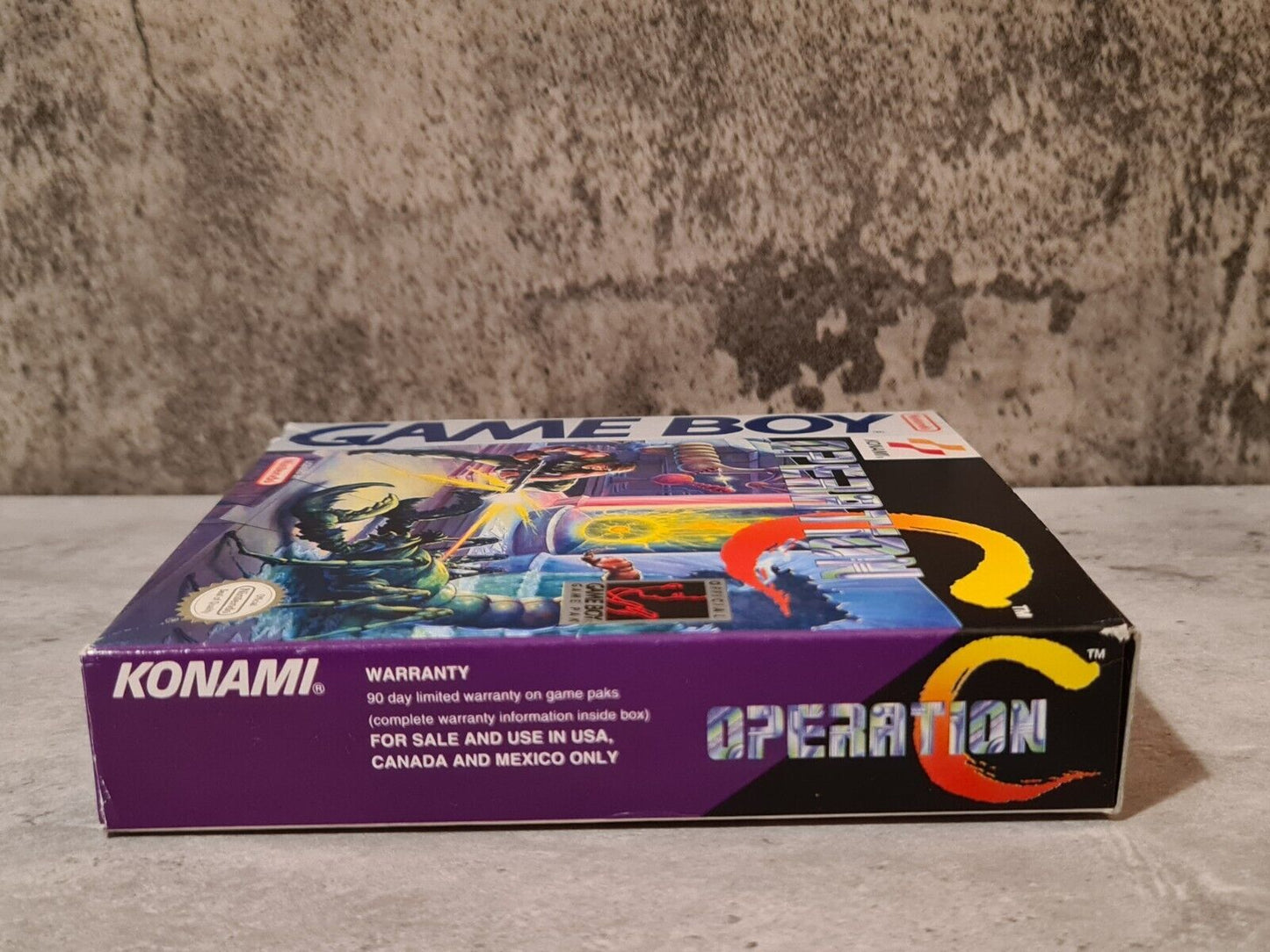 Nintendo Game Boy Classic Operation C mit OVP und Anleitung USA - T-Retro-Games