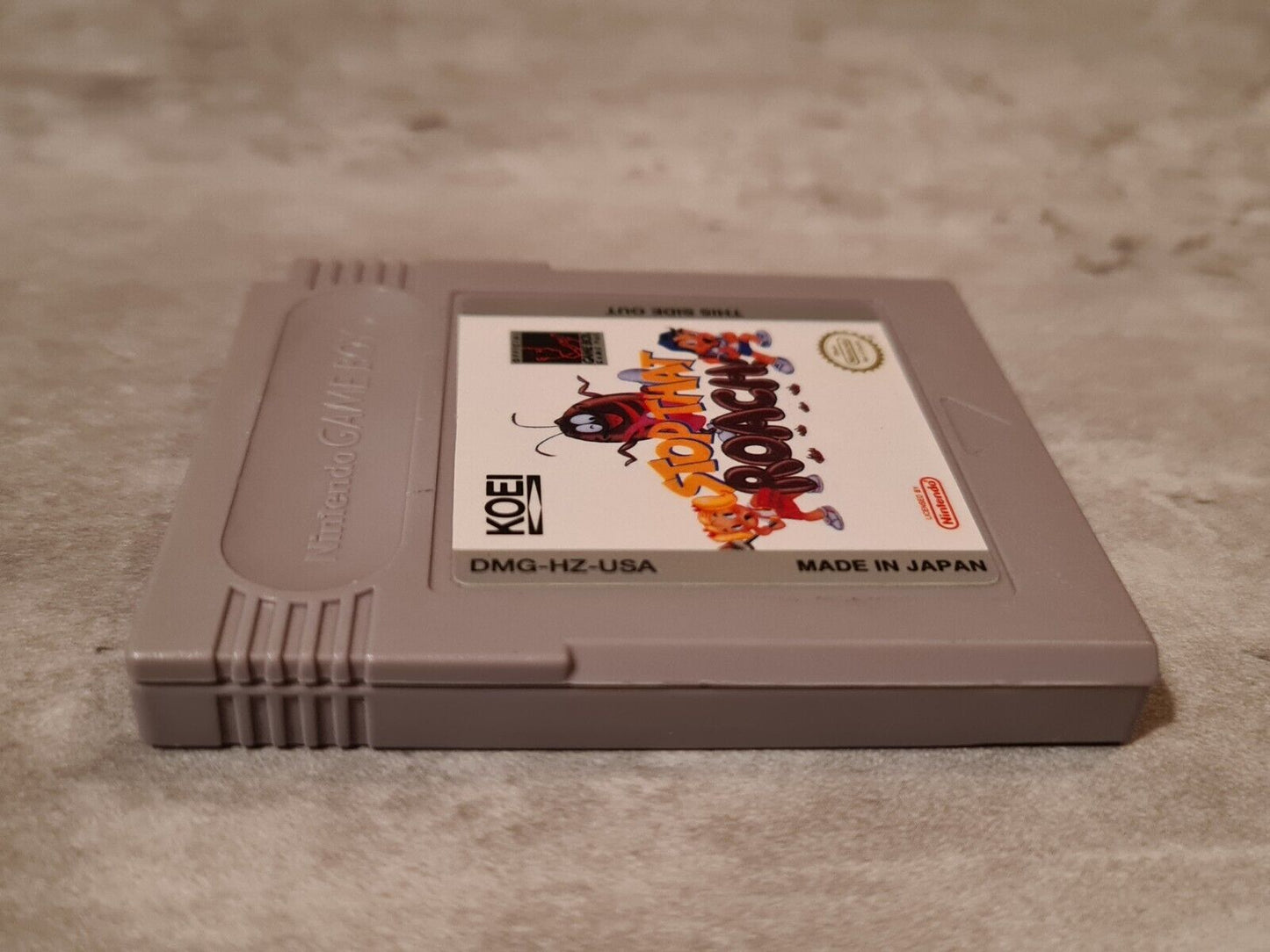 Nintendo Game Boy Classic Spiel Stop That Roach Modul USA - T-Retro-Games