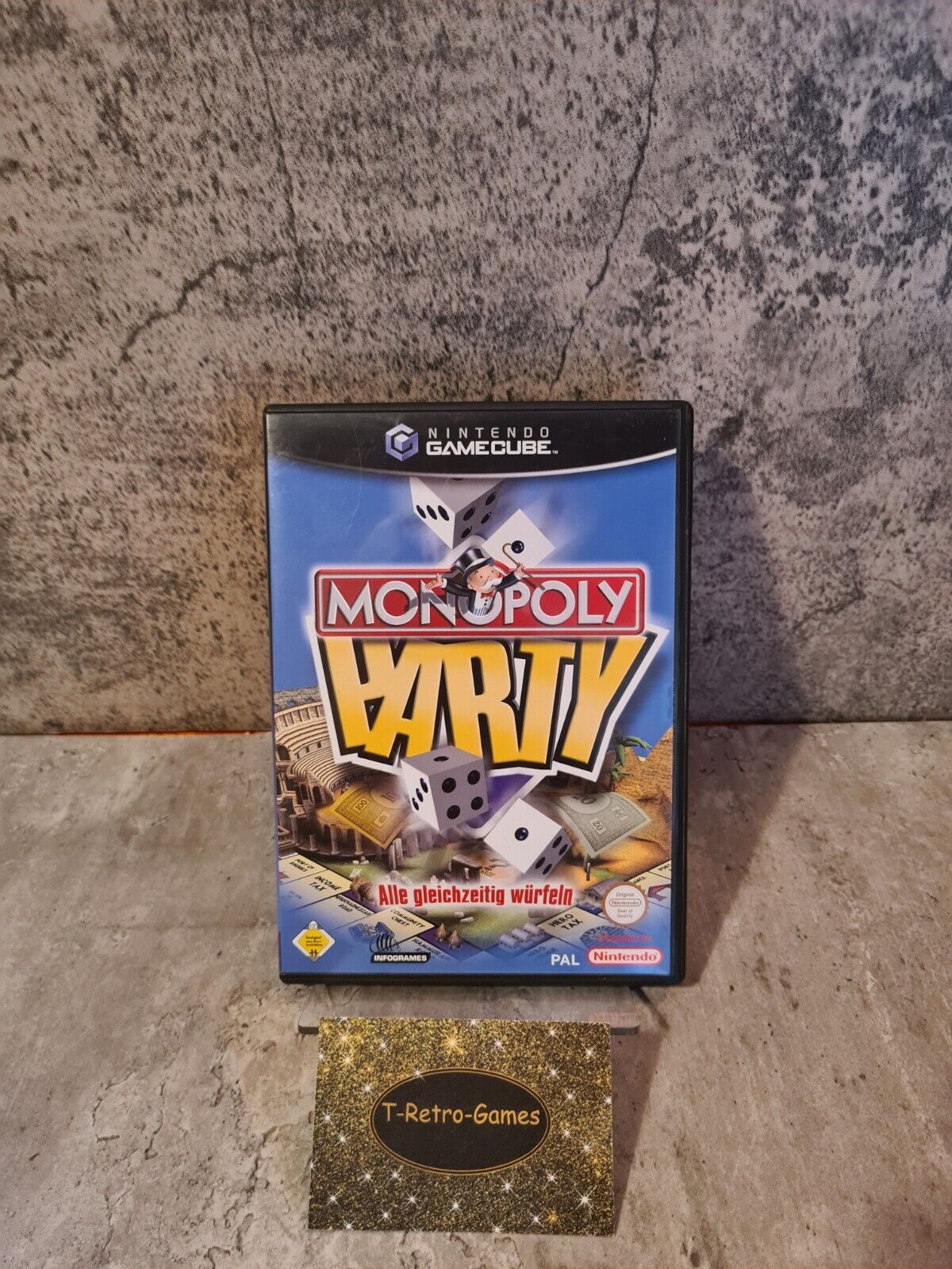 Nintendo GameCube Monopoly Party mit OVP und Anleitung NOE