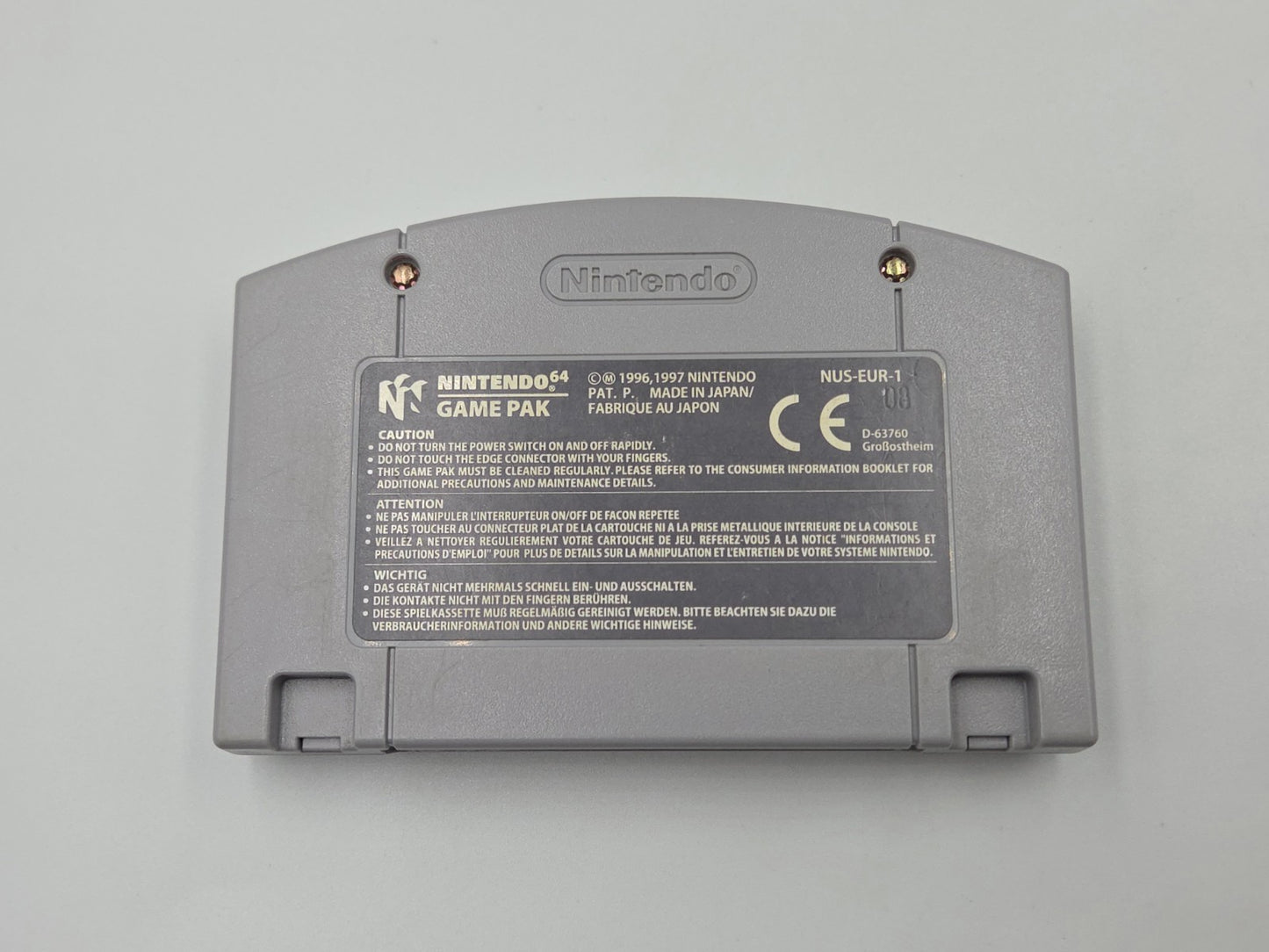 N64 Nintendo 64 Diddy Kong Racing mit OVP und Anleitung NOE