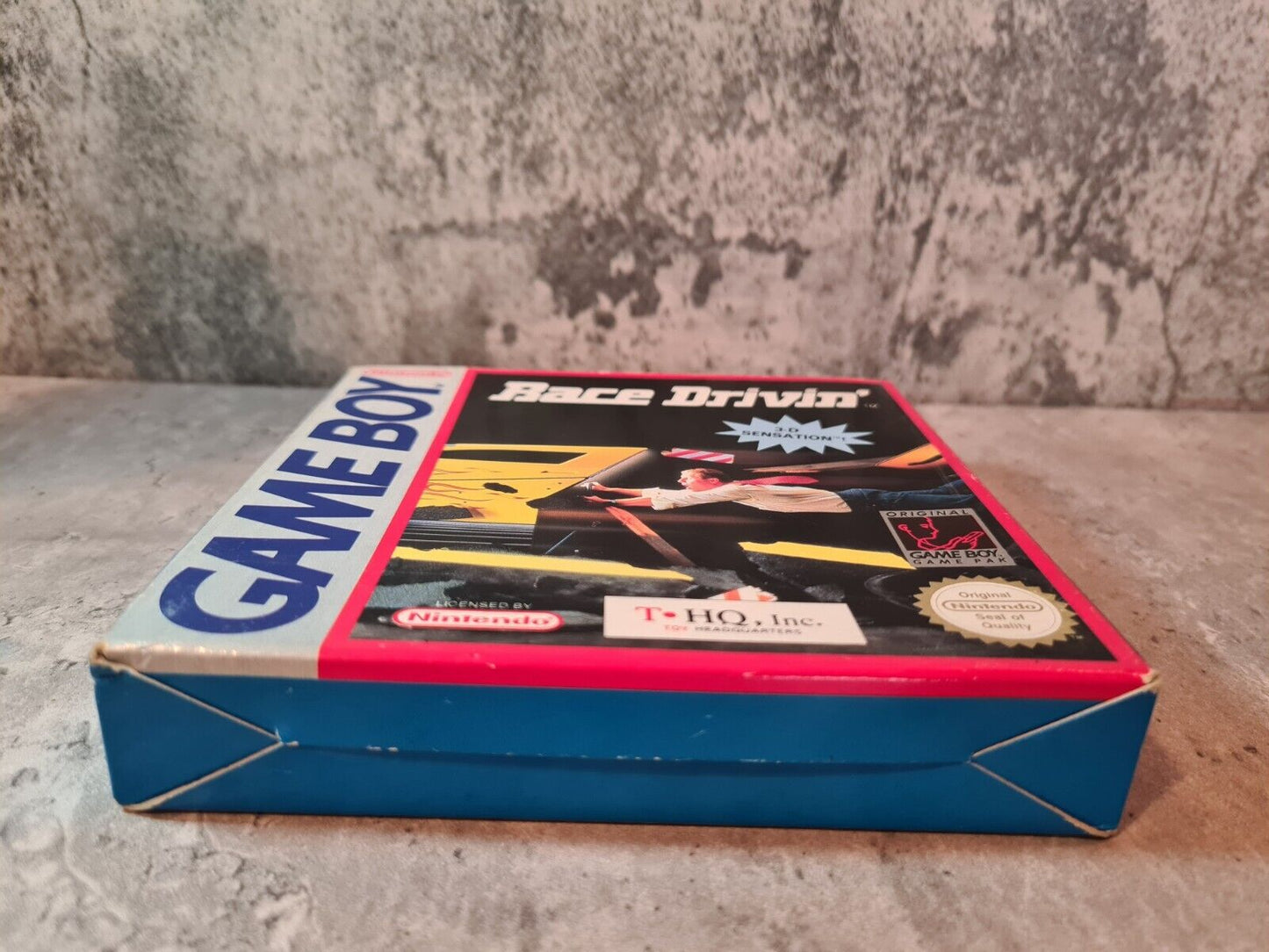 Nintendo Game Boy Classic Race Drivin mit OVP und Anleitung UKV - T-Retro-Games