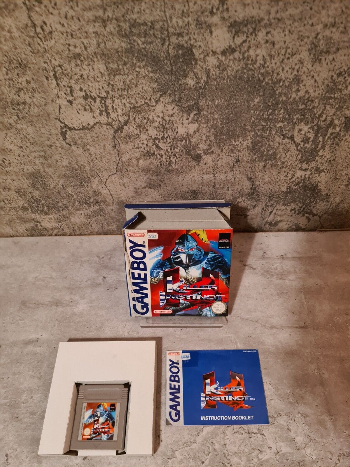Nintendo Game Boy Classic Killer Instinct mit OVP und Anleitung GPS - T-Retro-Games