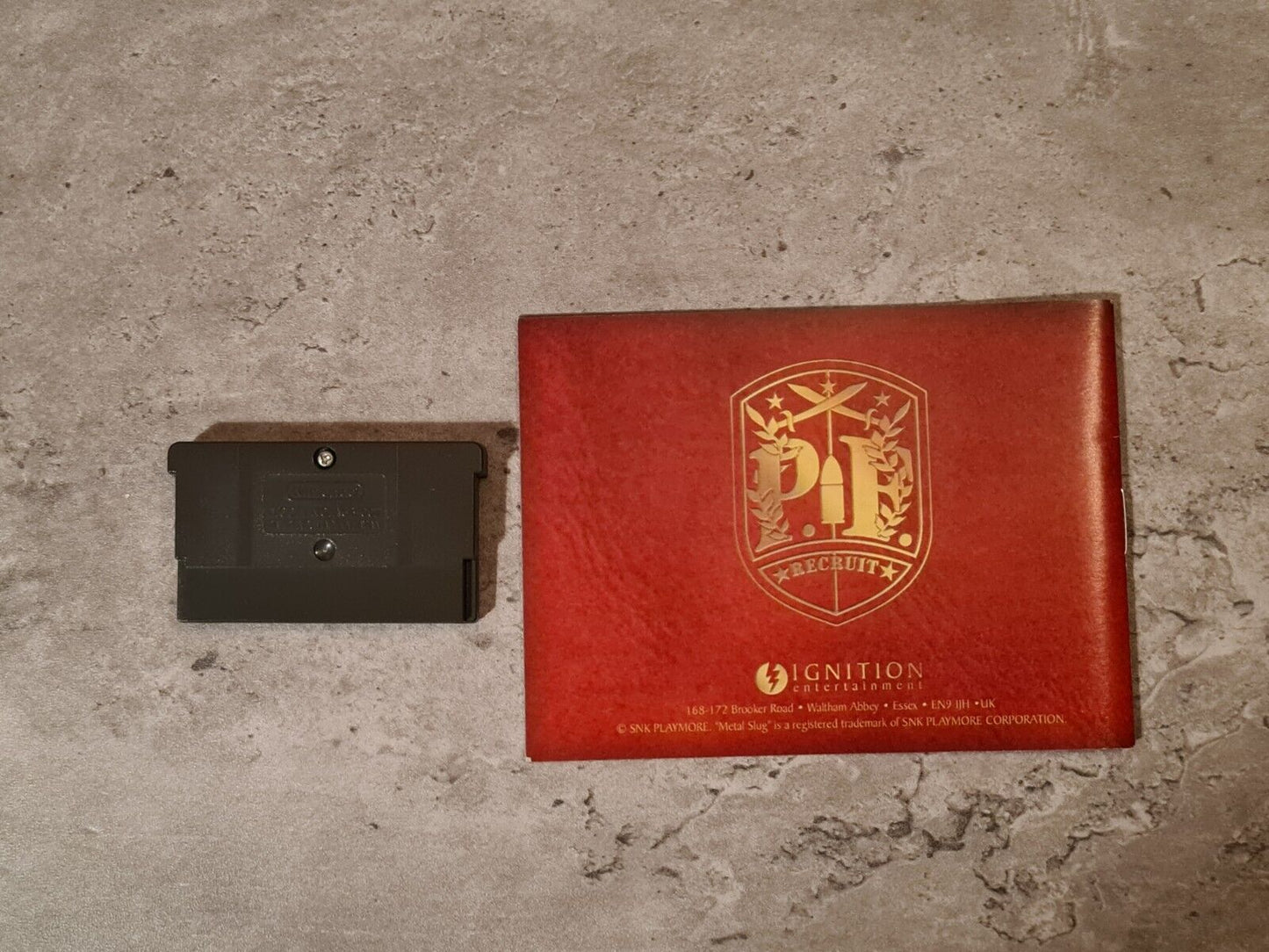 Nintendo Game Boy Advance Metal Slug Advance mit OVP und Anleitung UKV - T-Retro-Games