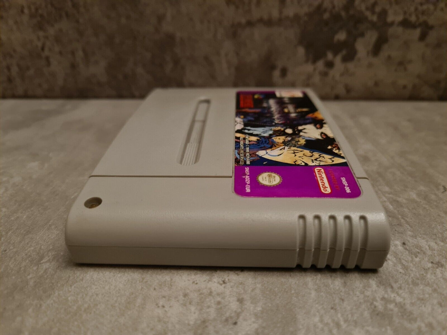 SNES Super Nintendo Castlevania Vampires Kiss Modul EUR - T-Retro-Games