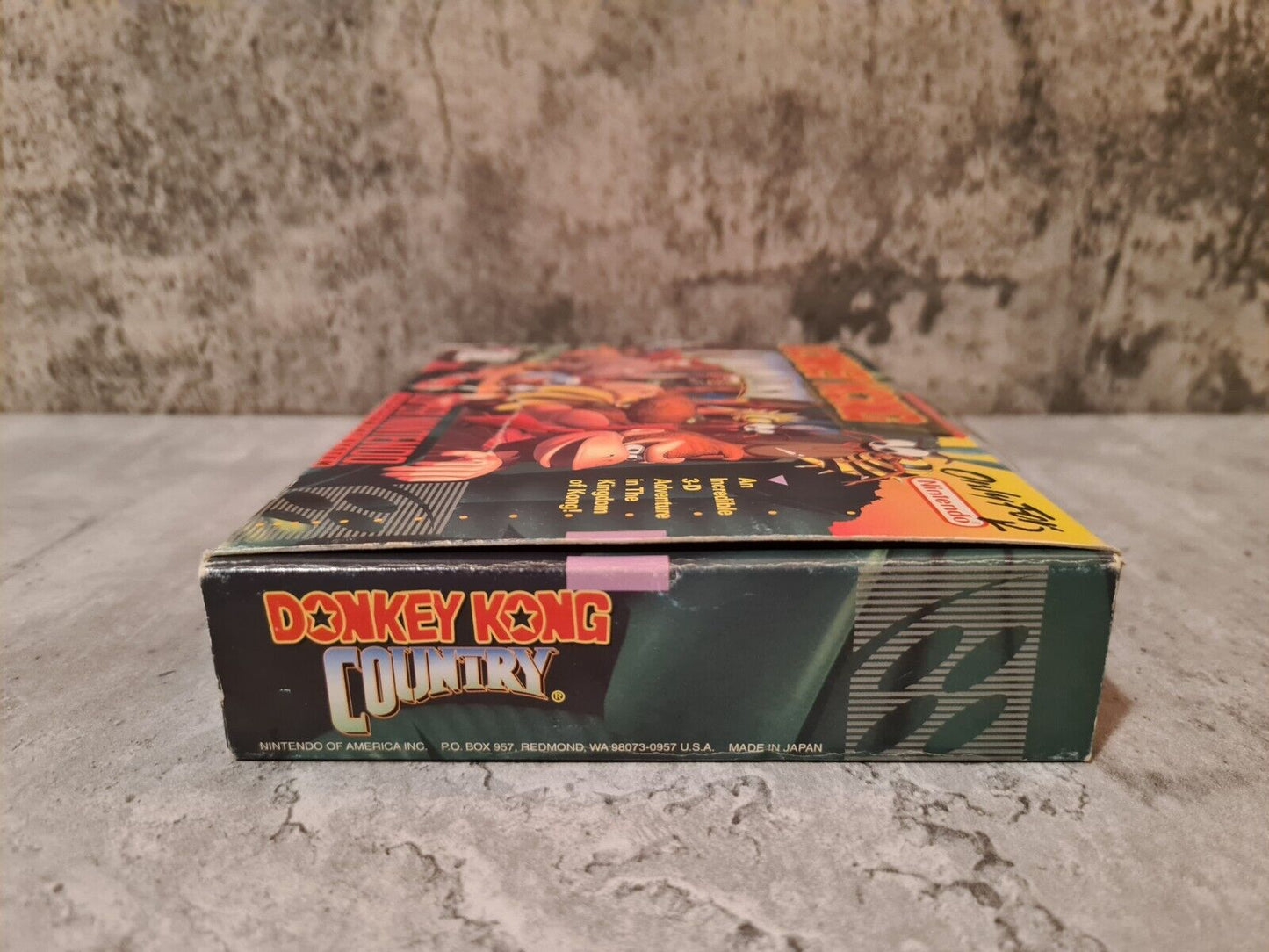 SNES Super Nintendo Donkey Kong Country mit OVP und Anleitung NTSC USA - T-Retro-Games