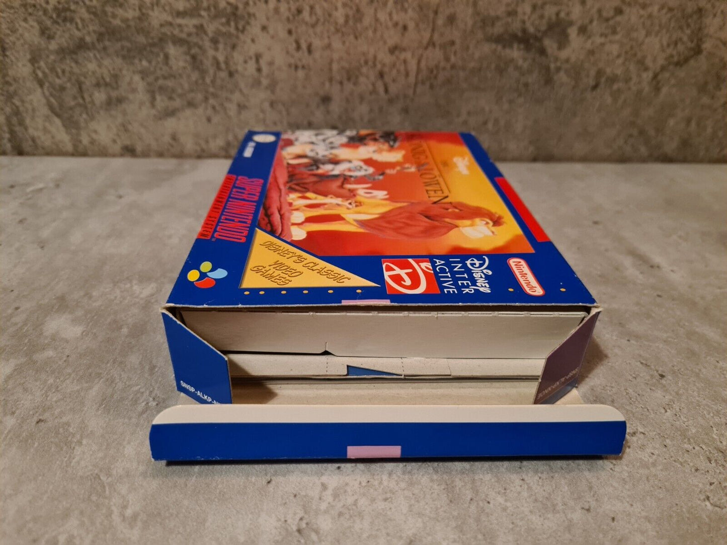 SNES Super Nintendo Disneys Der König der Löwen mit OVP und Anleitung NOE - T-Retro-Games