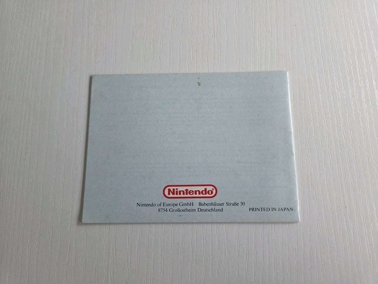 Nintendo Game Boy Classic Mega Man Dr. Wily's Rache Spielanleitung NOE