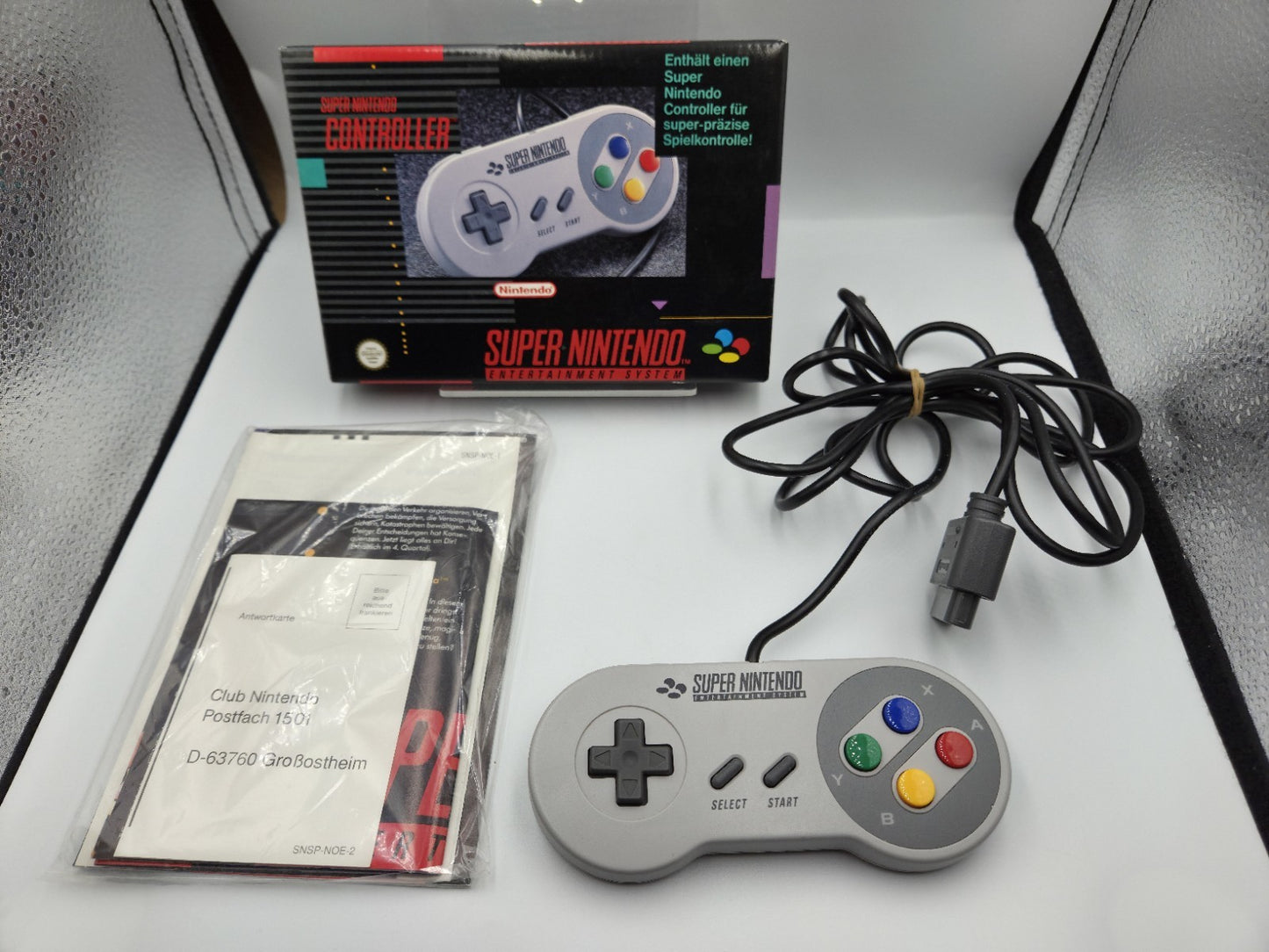 SNES Super Nintendo Controller OVP