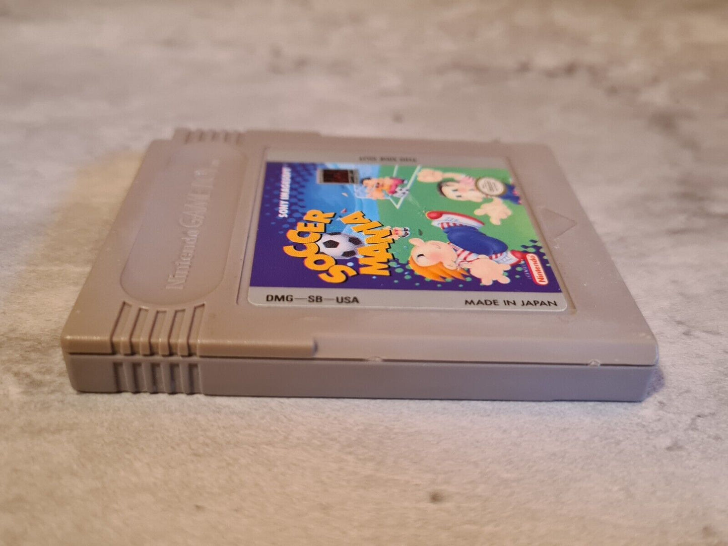 Nintendo Game Boy Classic Spiel Soccer Mania Modul USA - T-Retro-Games
