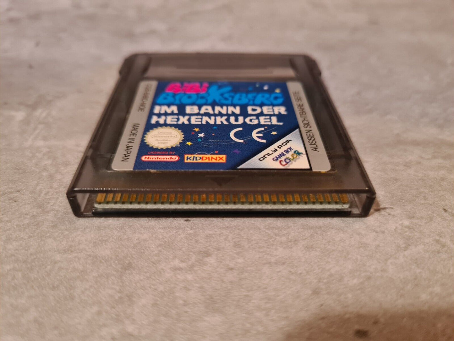 Nintendo Game Boy Color Bibi Blocksberg Im Bann der Hexenkugel NOE Modul - T-Retro-Games