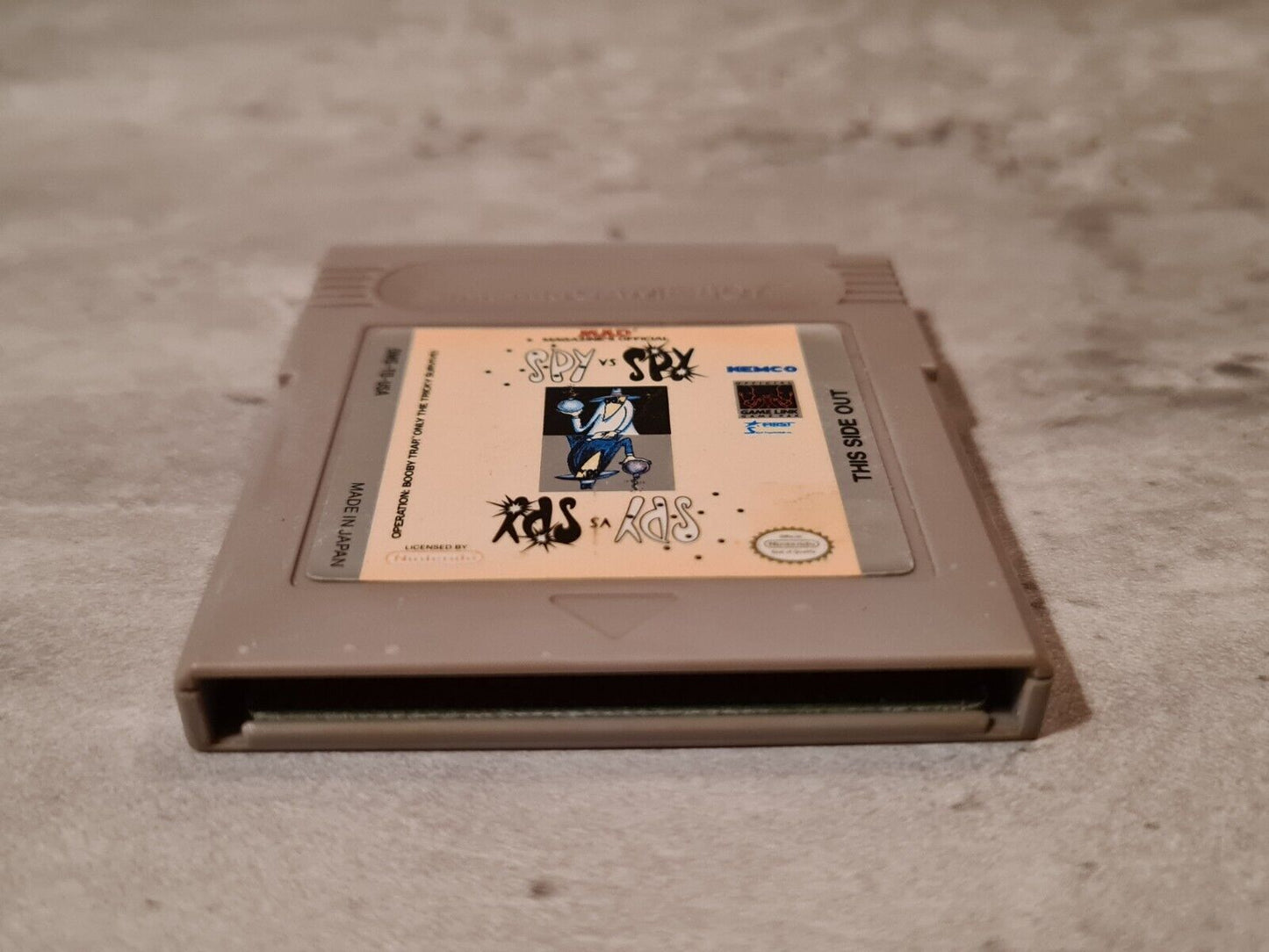 Nintendo Game Boy Classic Spiel Spy VS Spy Modul USA - T-Retro-Games